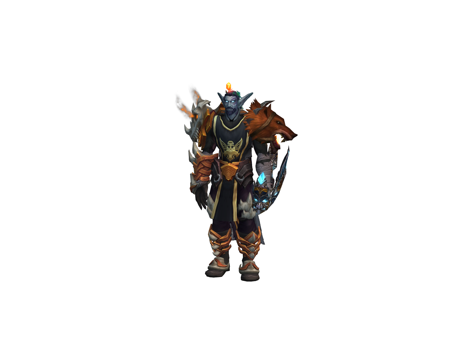Velen 3D character render