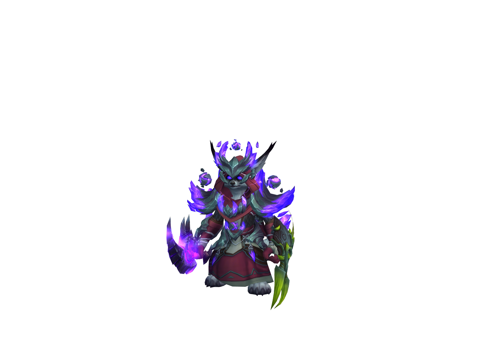 Asmat 3D character render