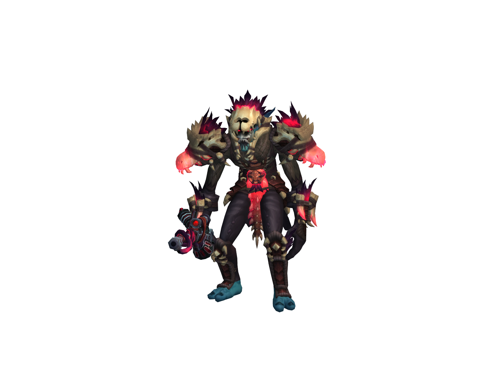 Kathon 3D character render