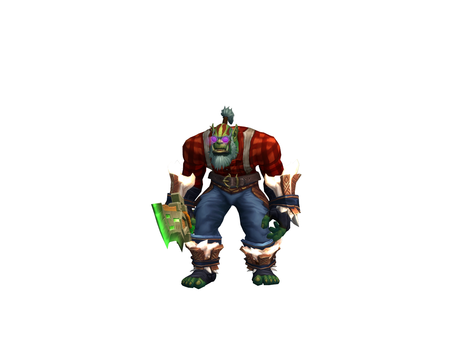 Mfdøøm 3D character render