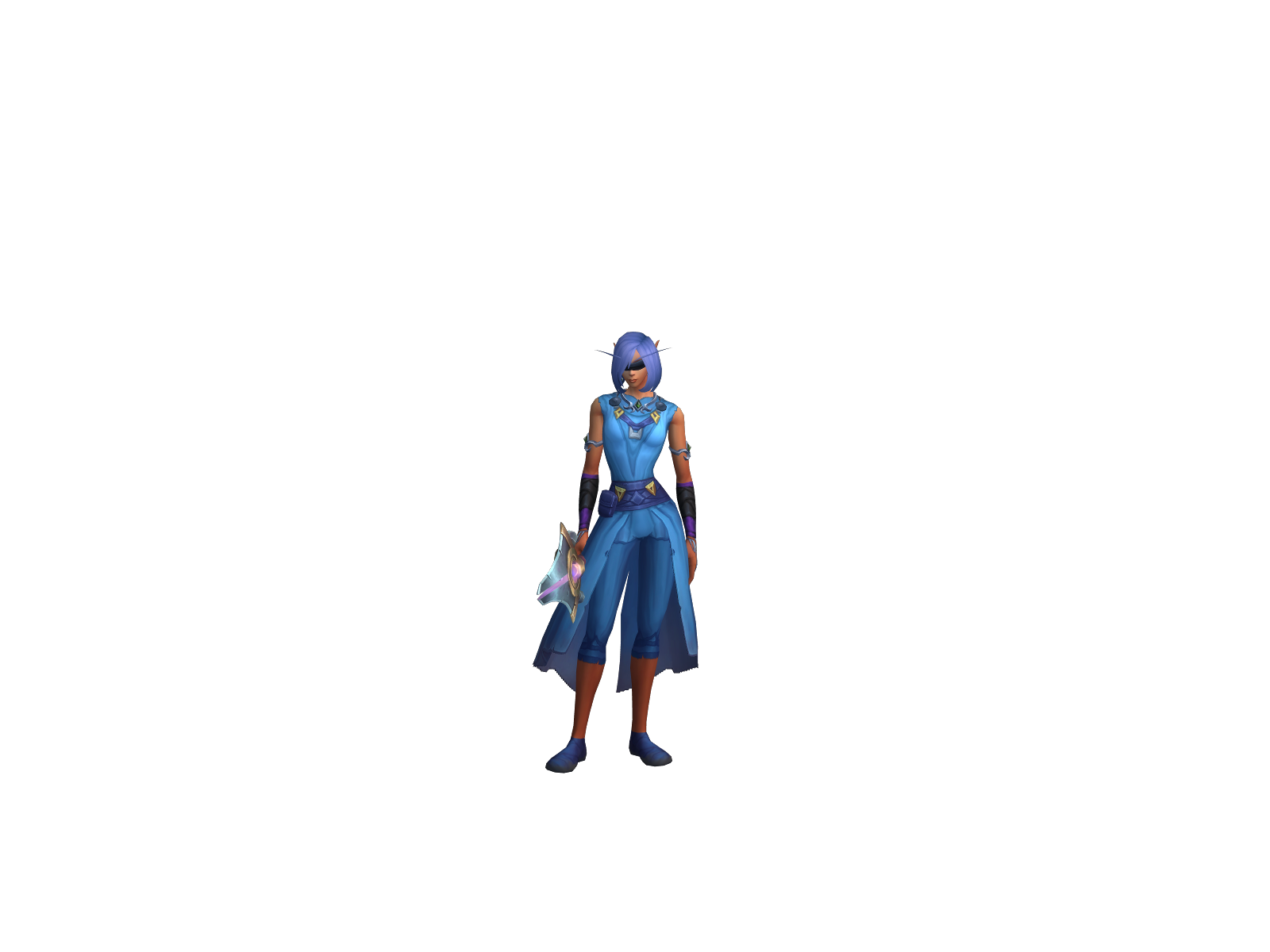 Faithas 3D character render