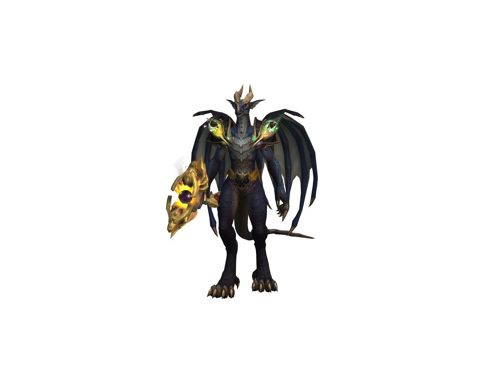 Dragren 3D character render