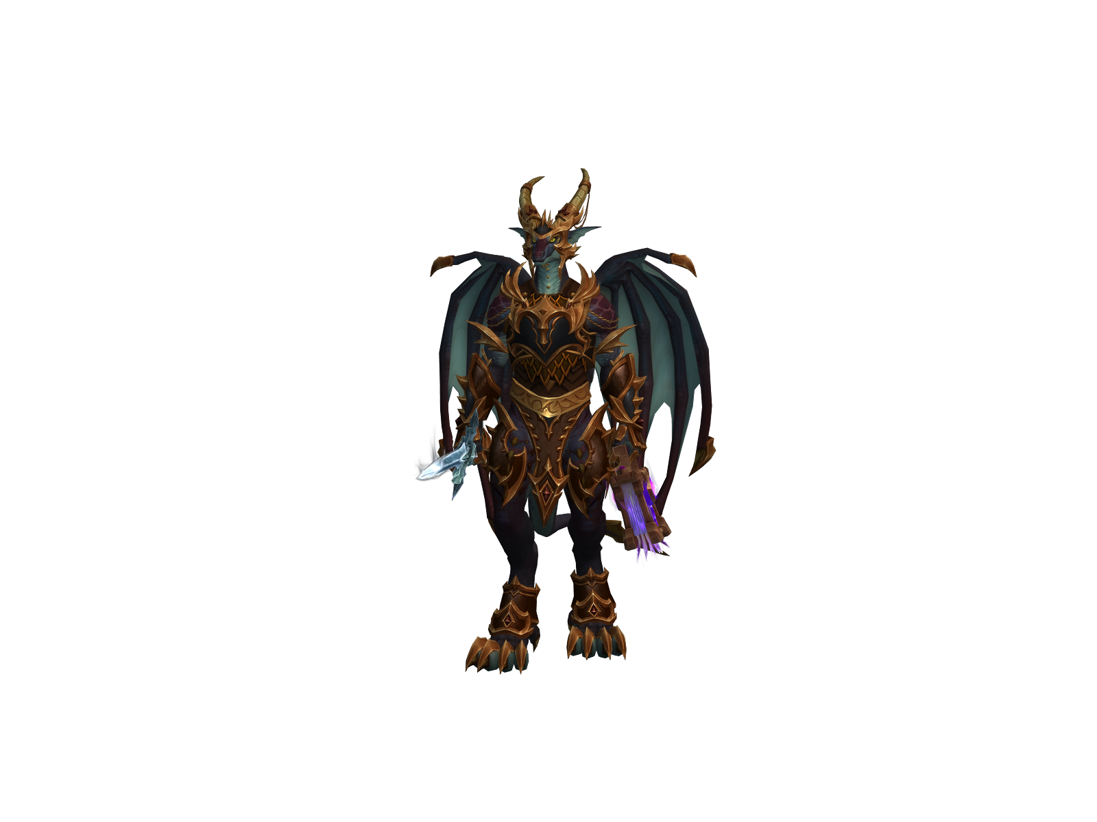 Grandragone 3D character render