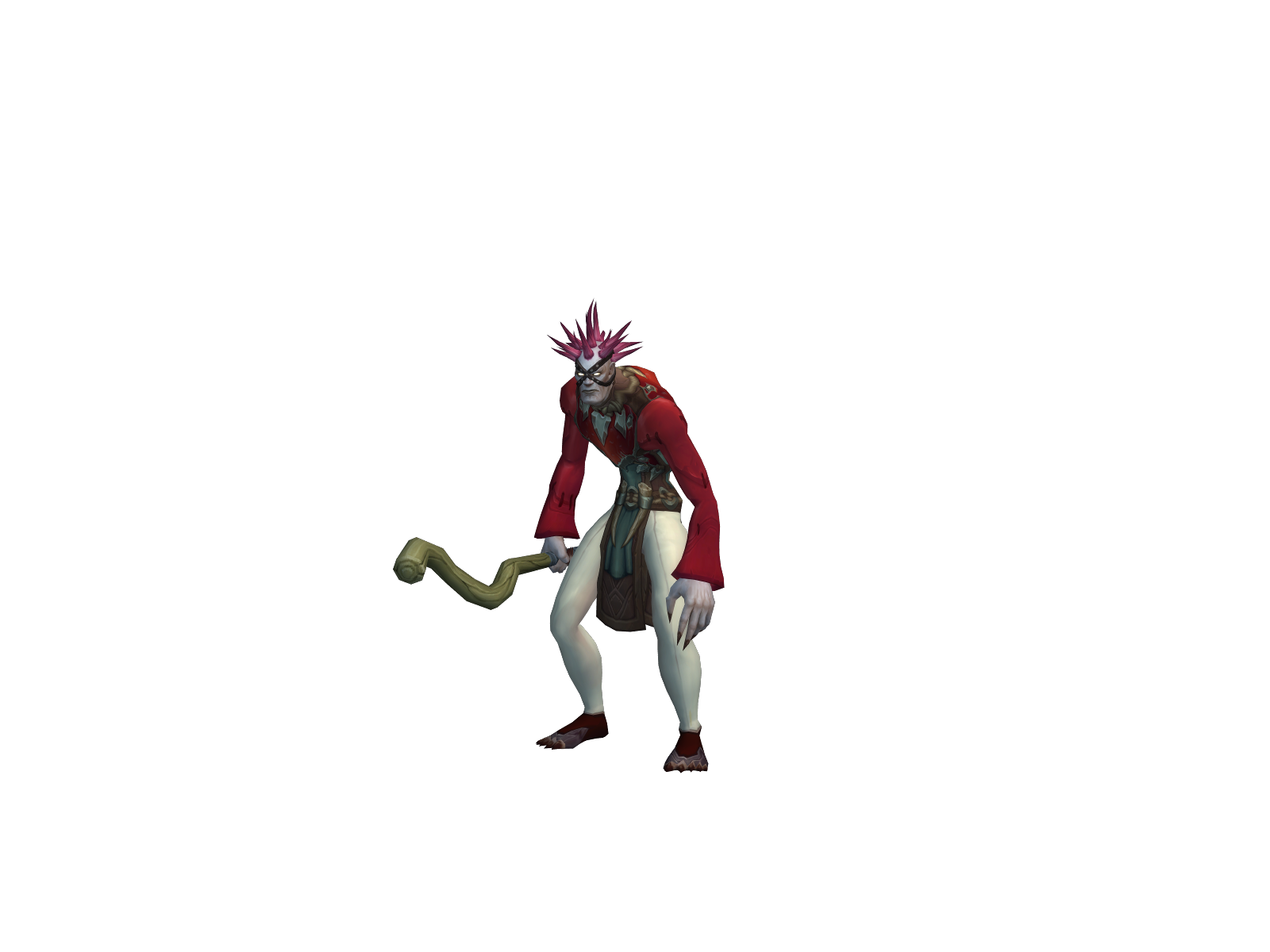 Claudioos 3D character render
