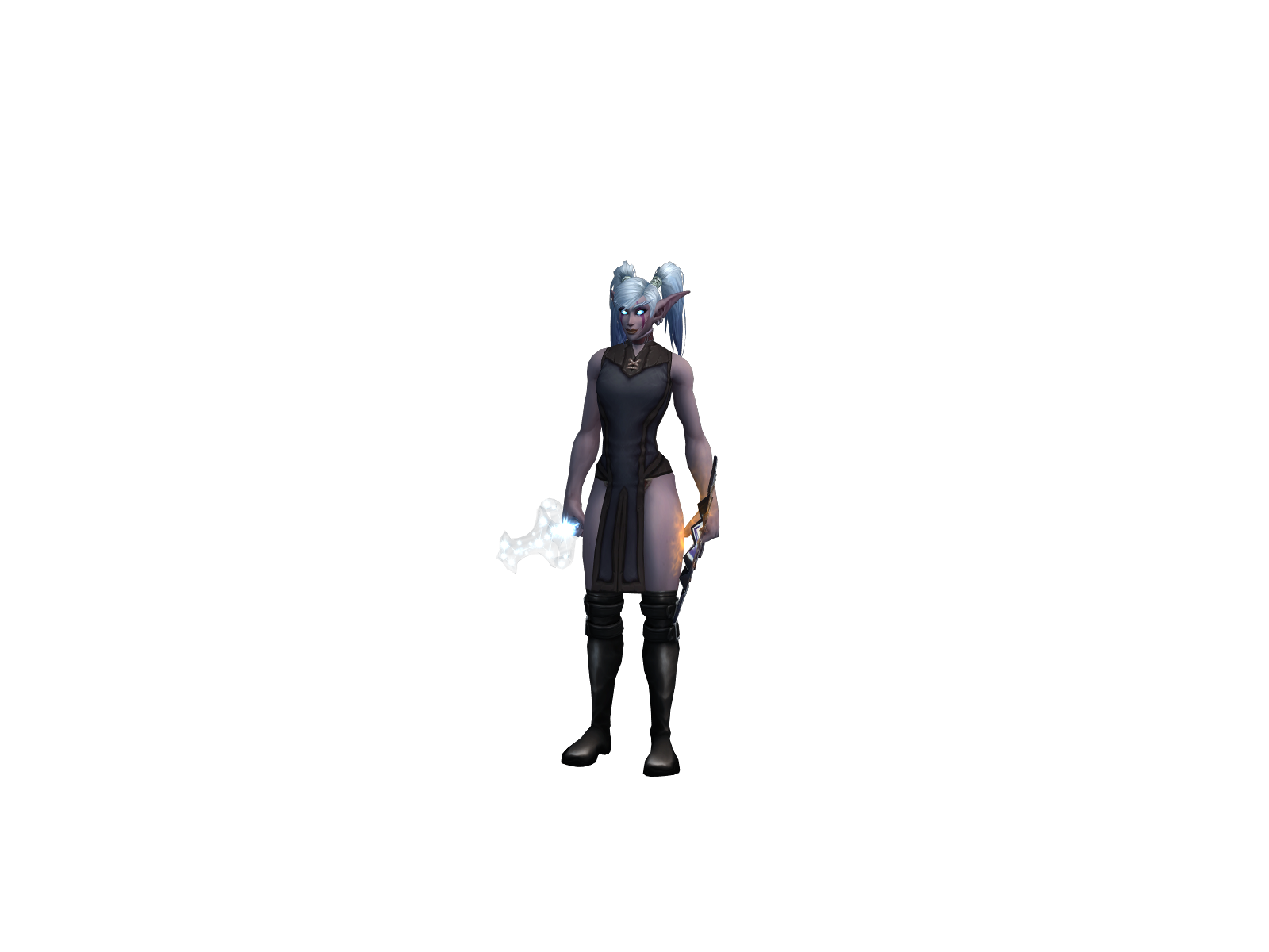 Xëla 3D character render