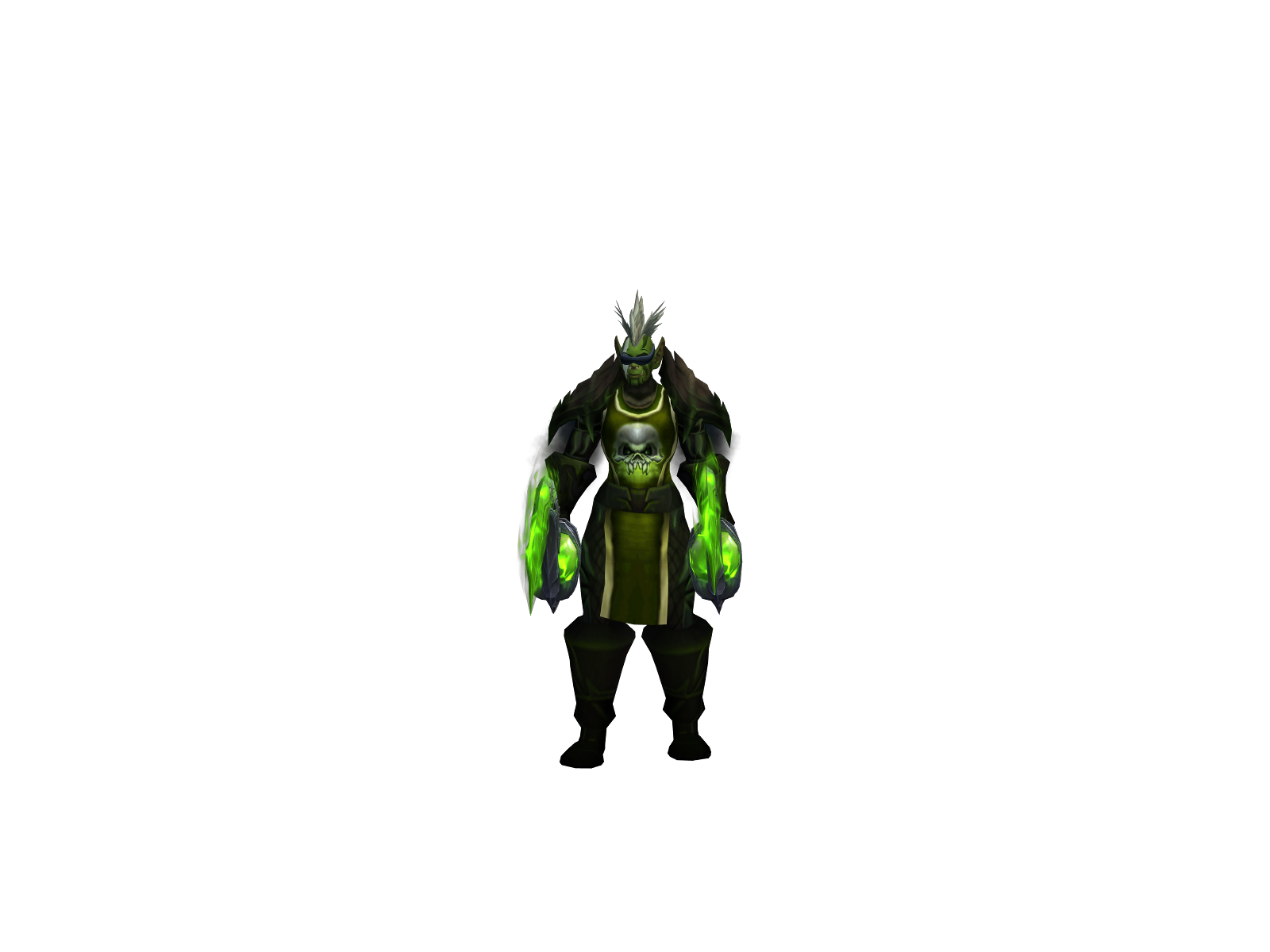 Orcassassina 3D character render