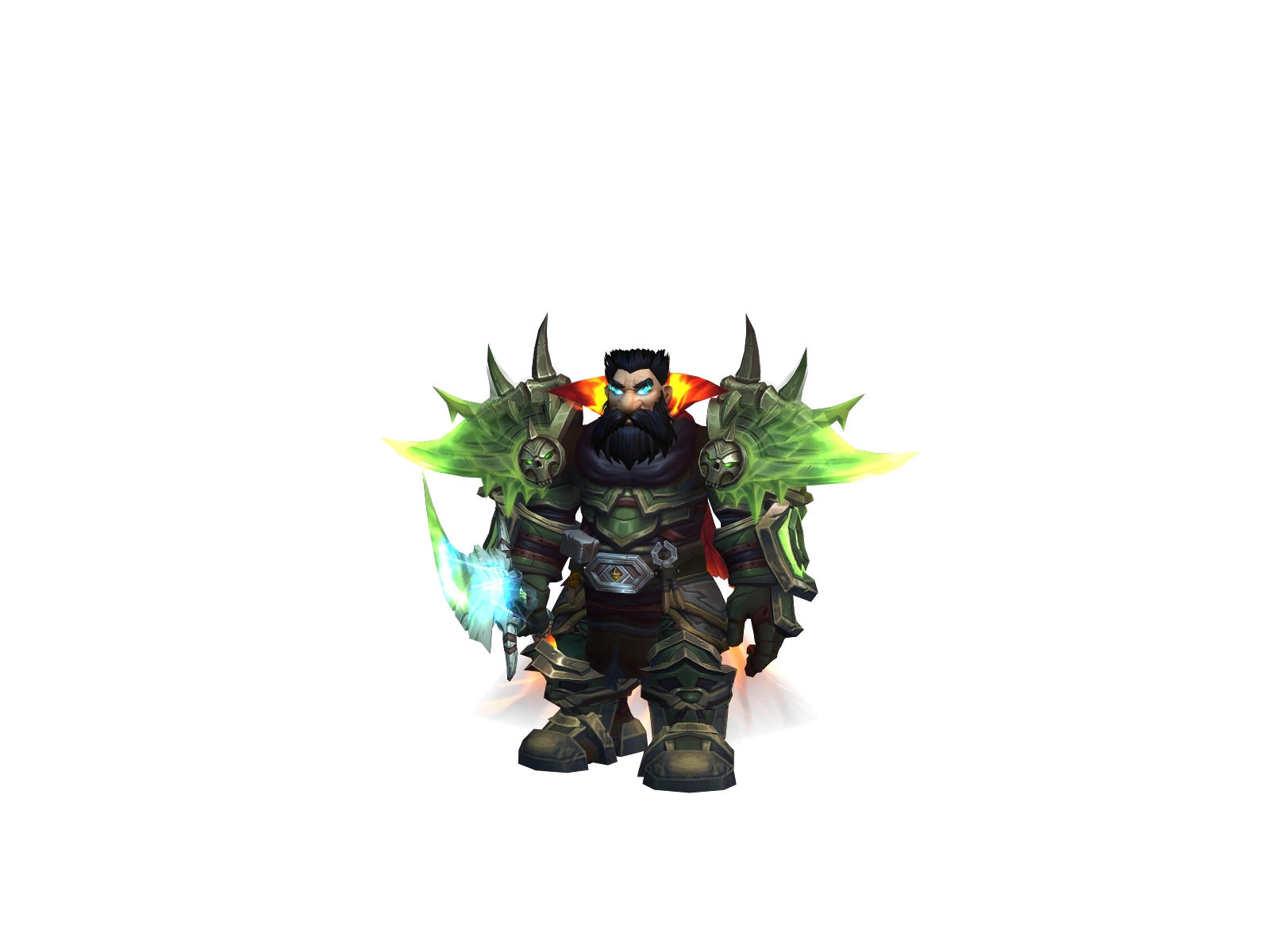 Alendoom 3D character render