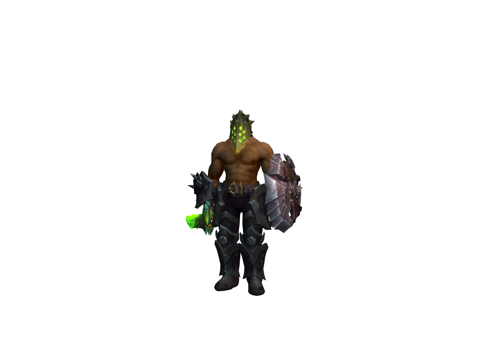 Mordaken 3D character render