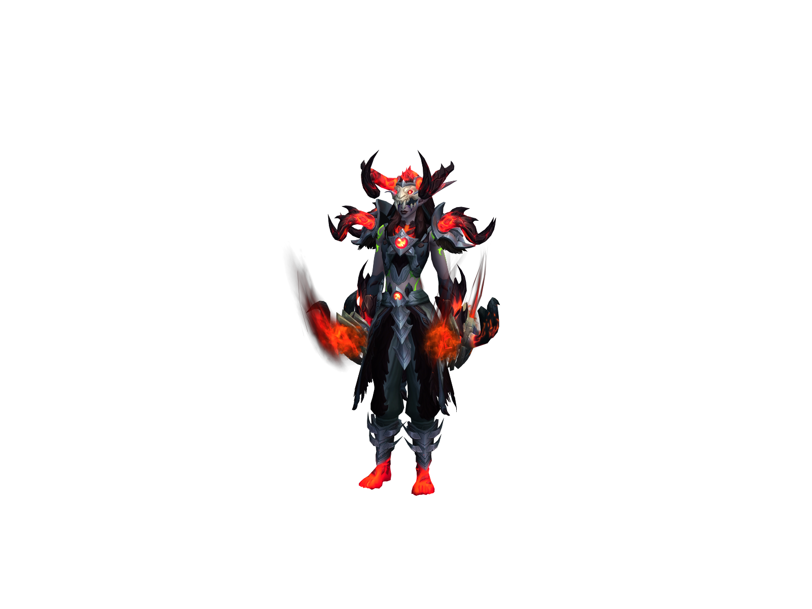 Ysil 3D character render