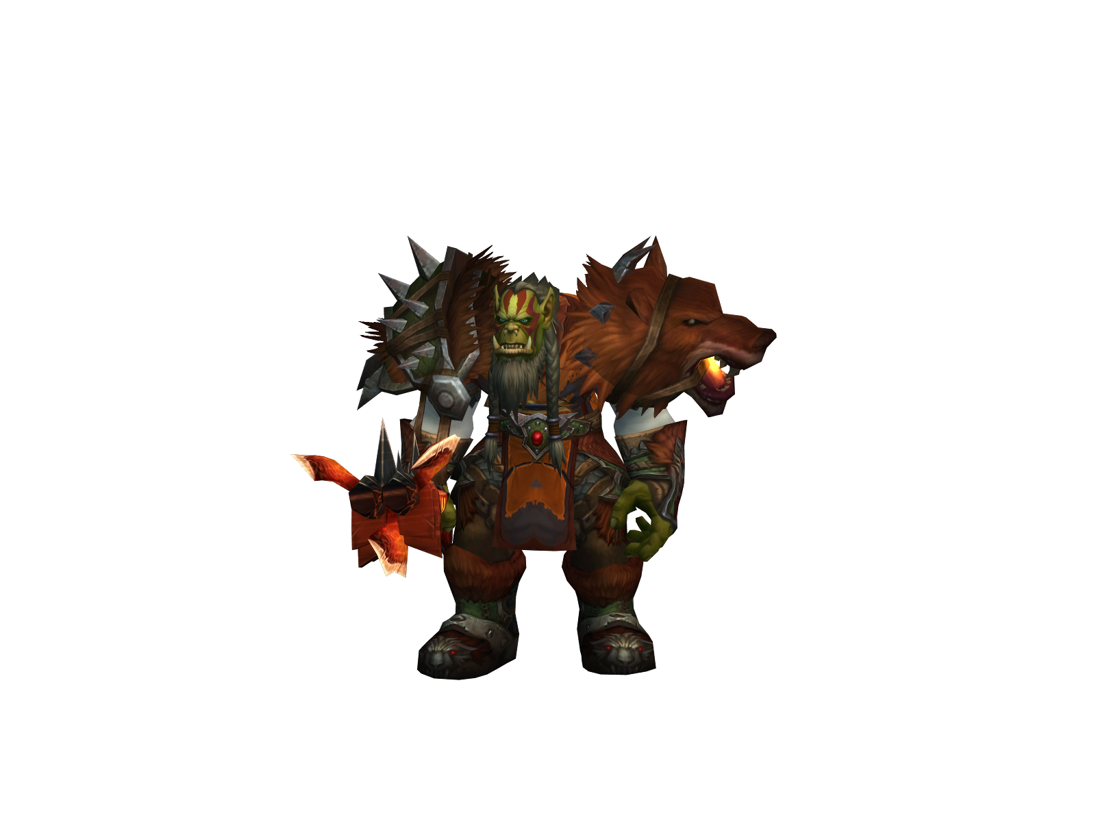 Devasted 3D character render