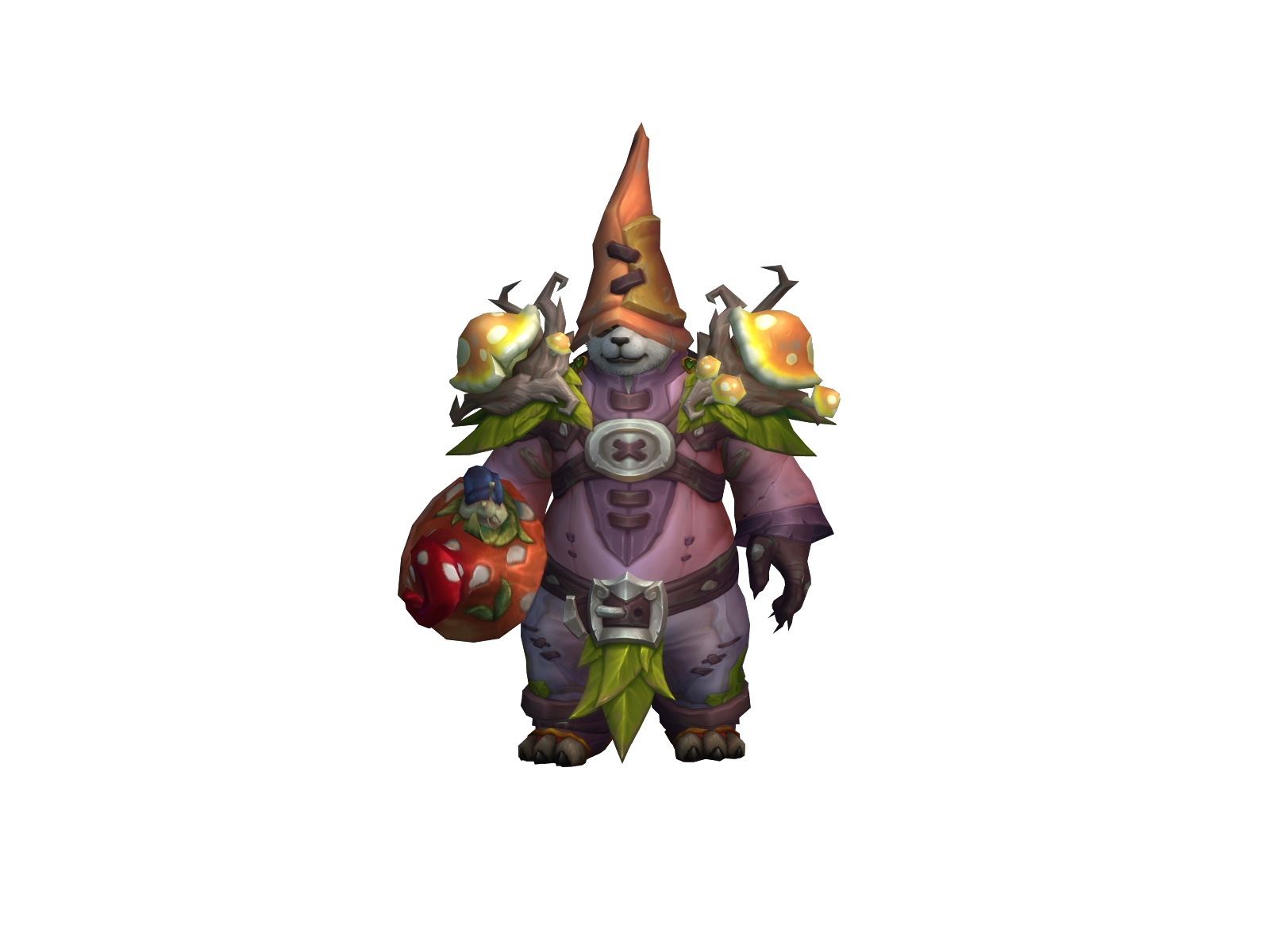 Lishañ 3D character render