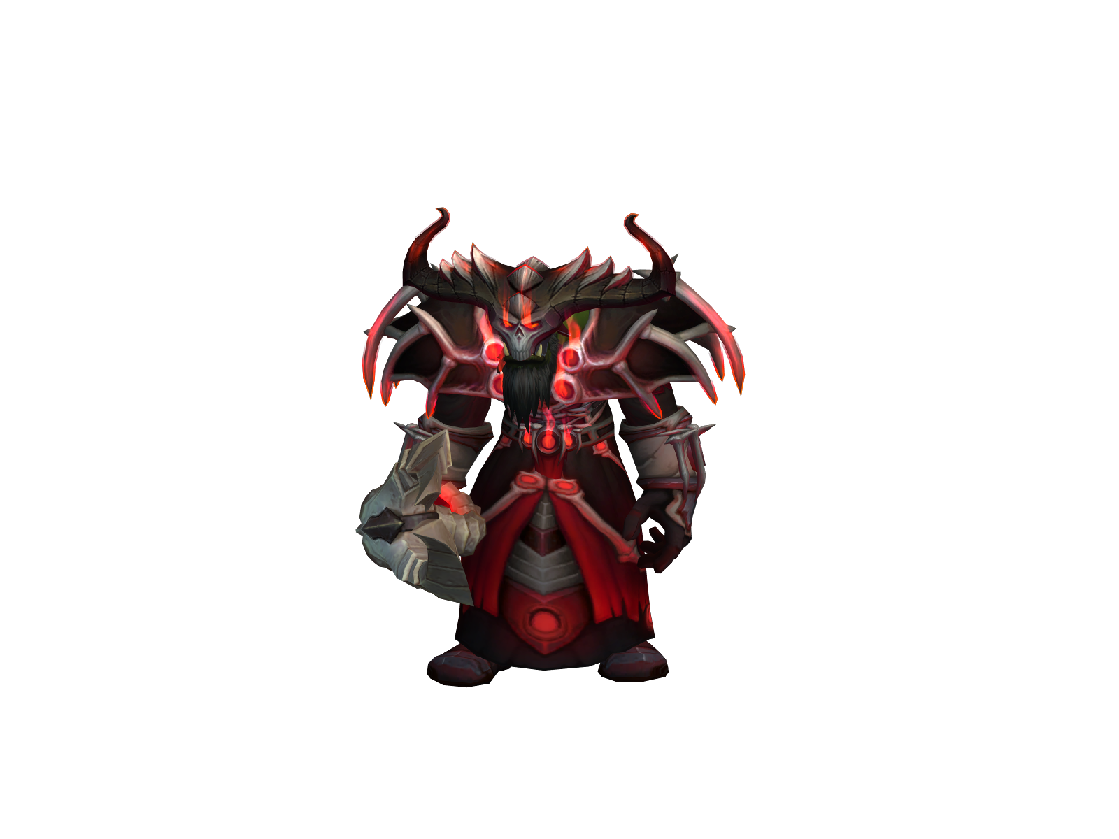 Carbonak 3D character render