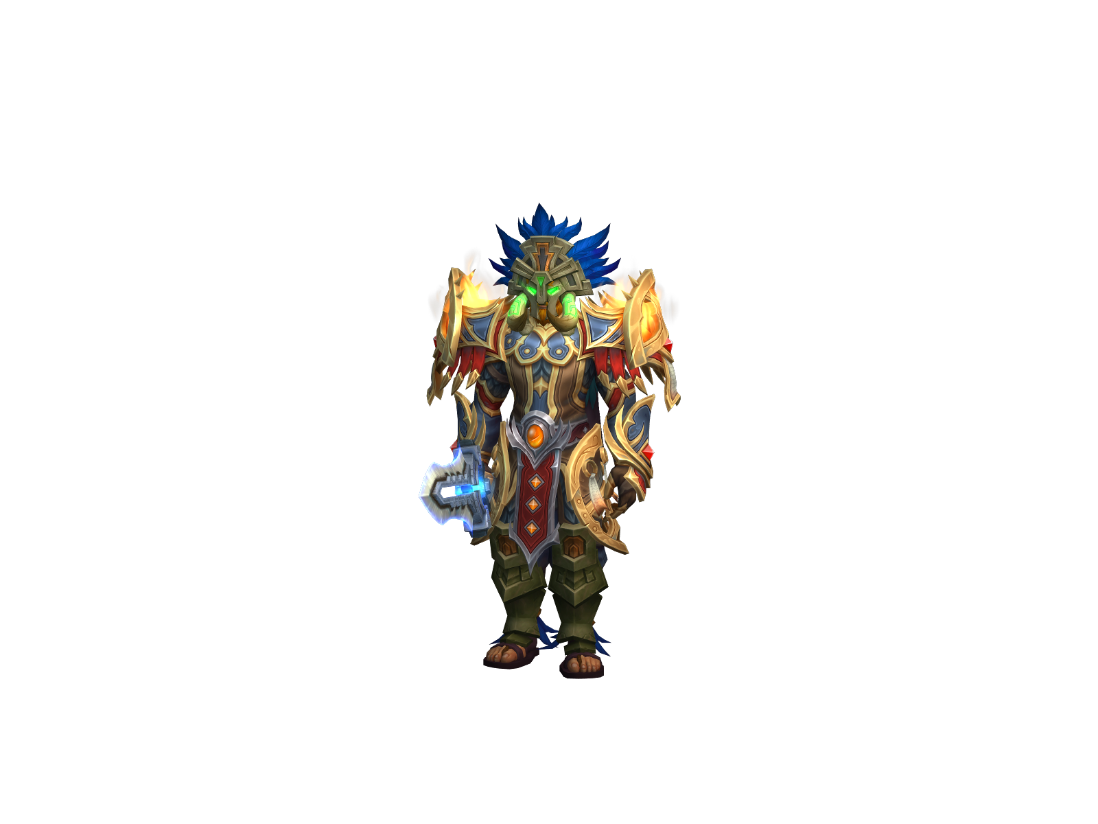 Himmelsfuror 3D character render