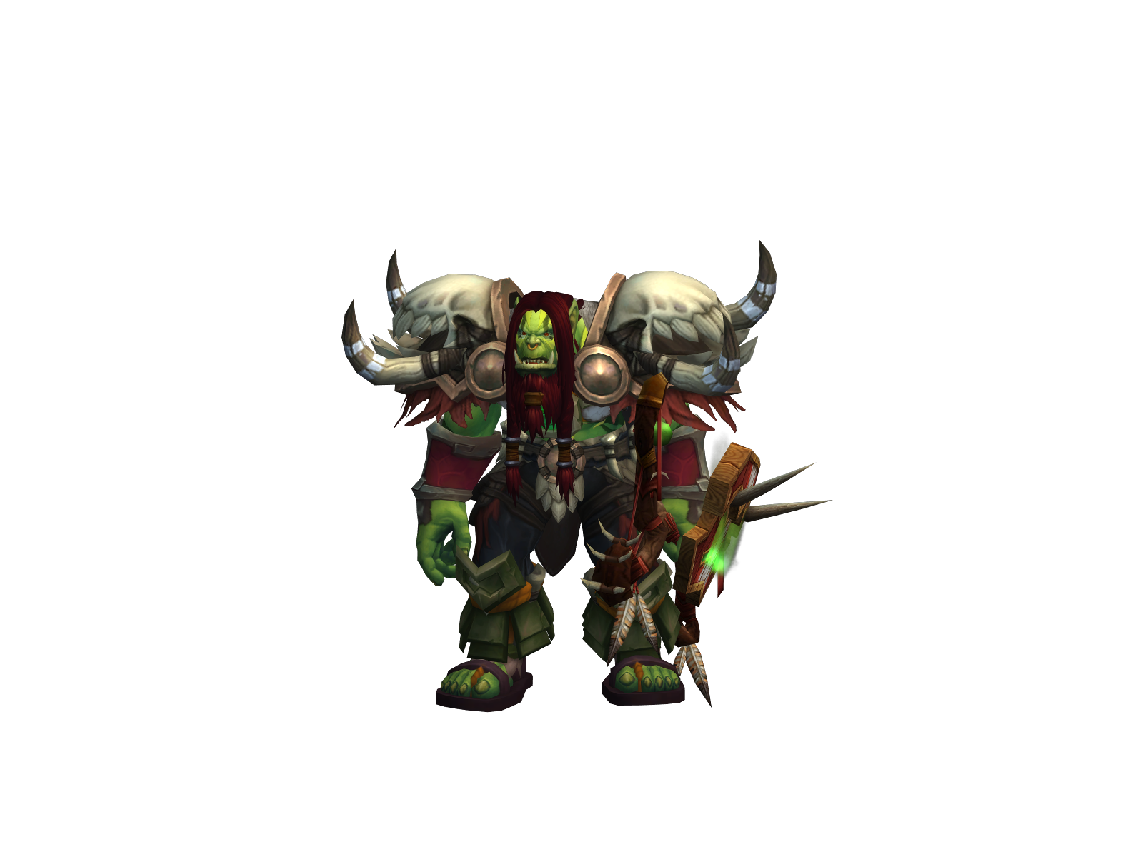 Nagaaneka 3D character render