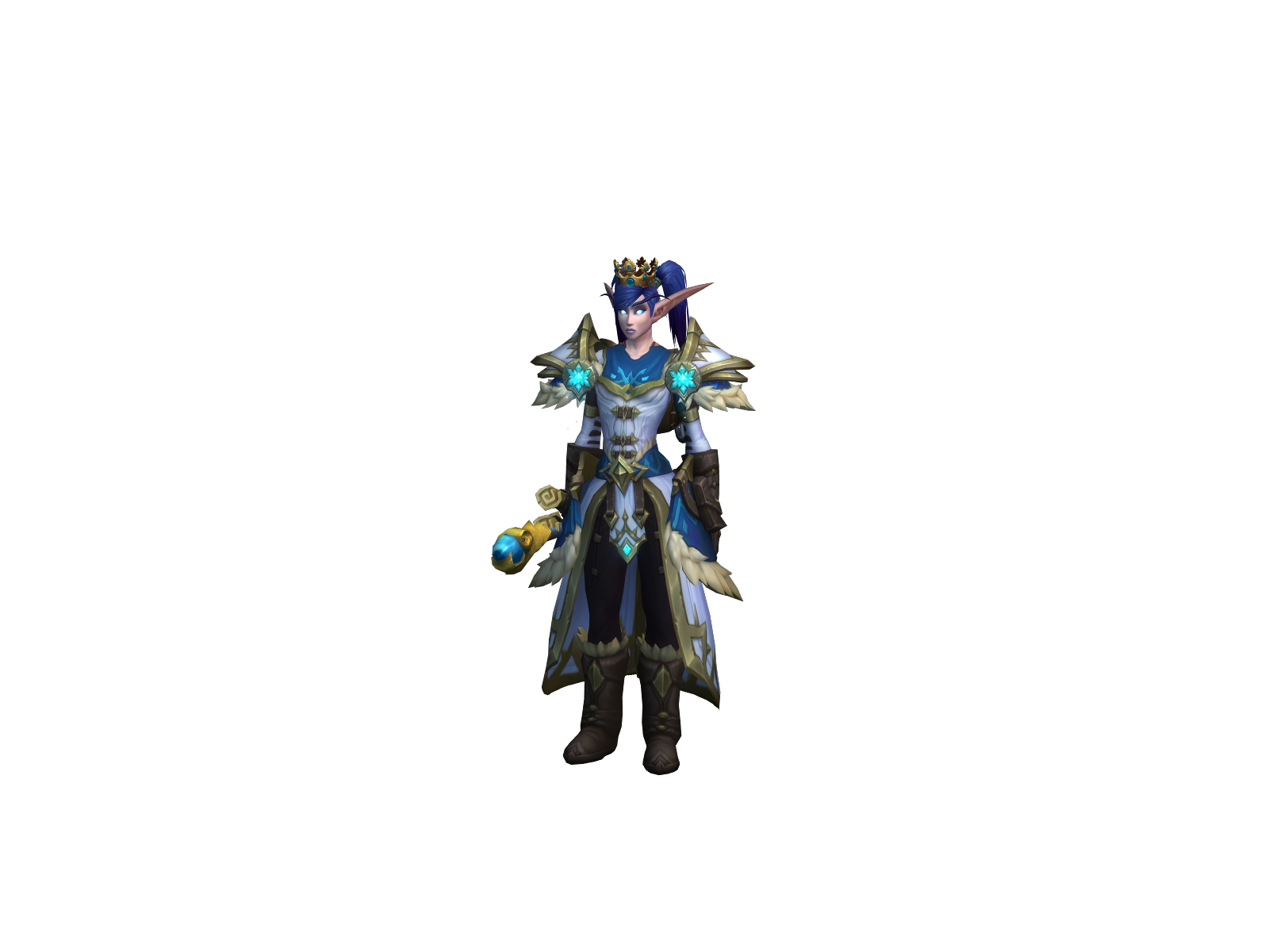 Selana 3D character render