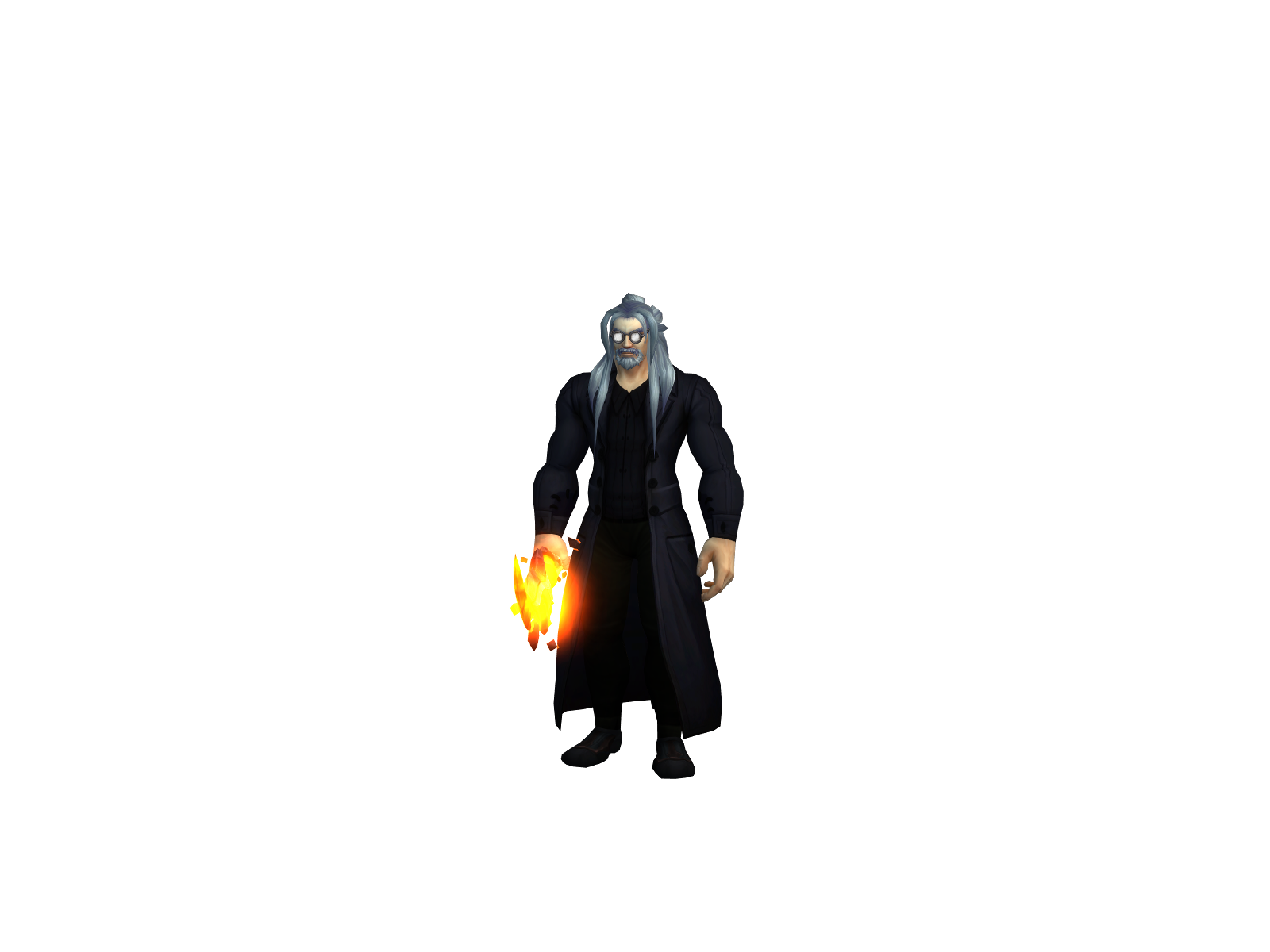 Albus 3D character render