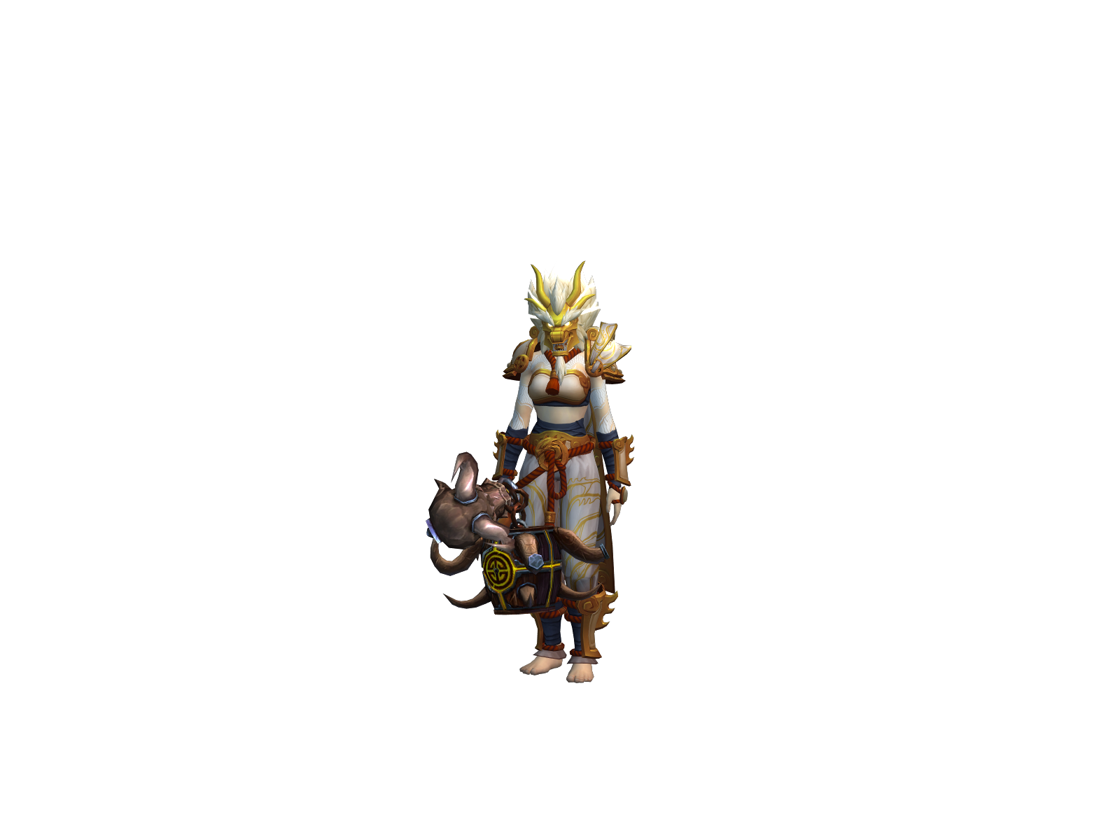 Gojim 3D character render