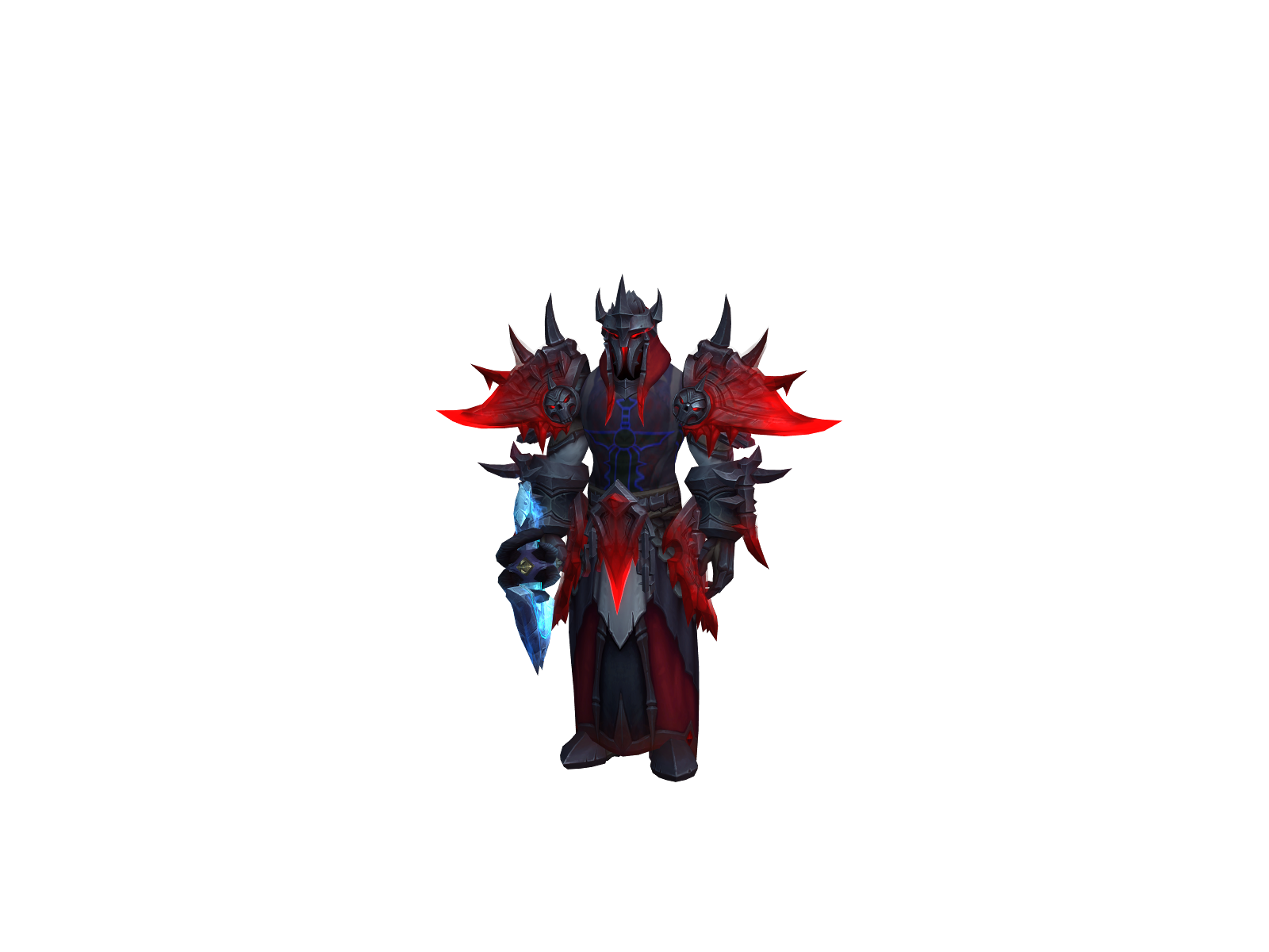 Zeliek 3D character render