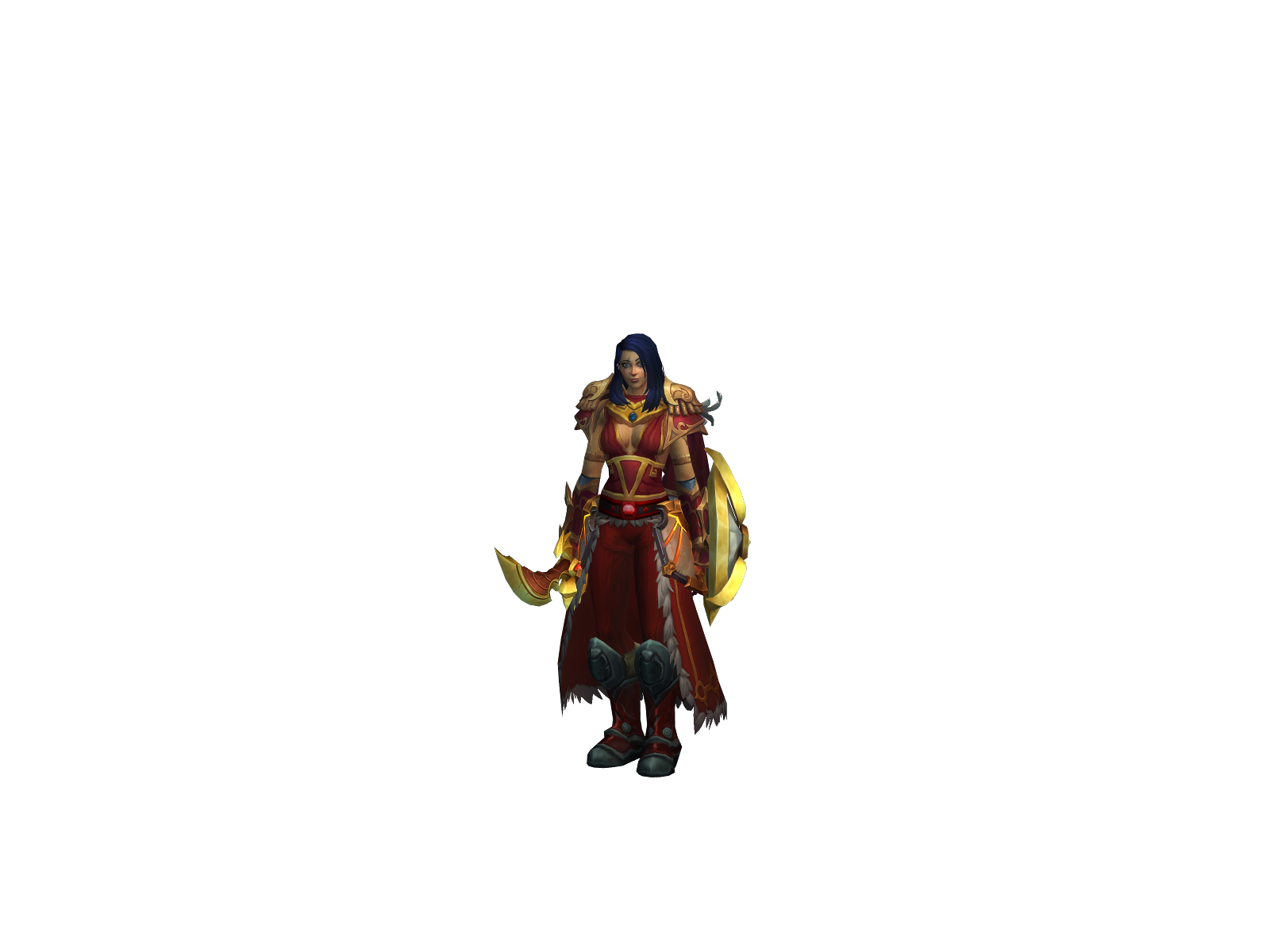 Diamondsilva 3D character render