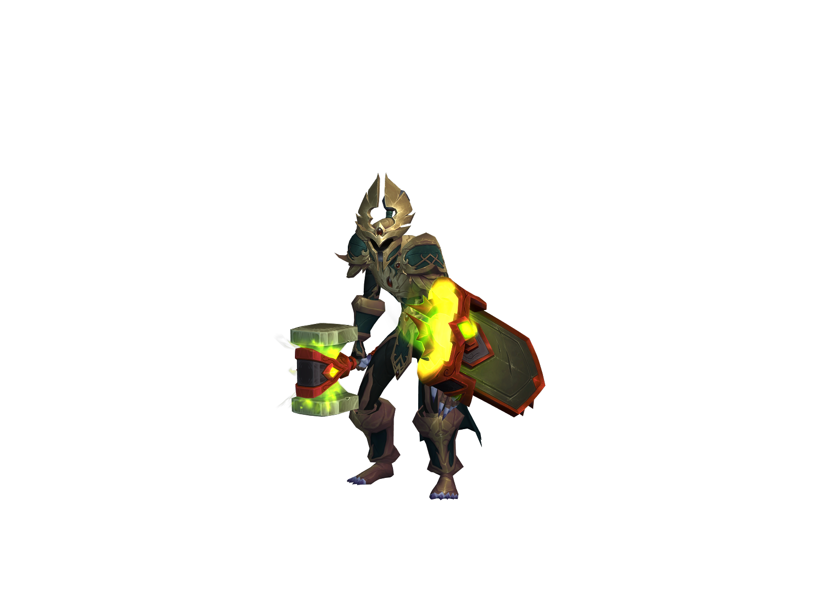 Schaudemon 3D character render