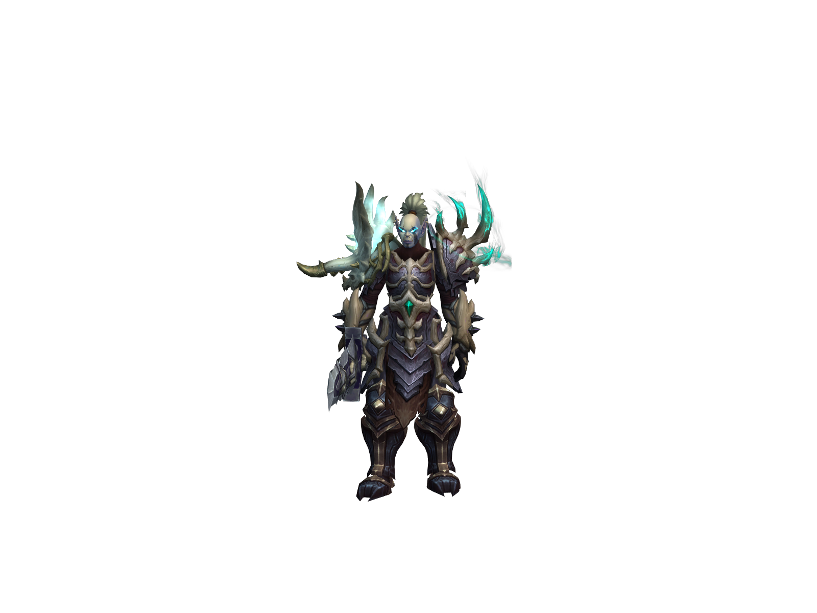 Hélox 3D character render