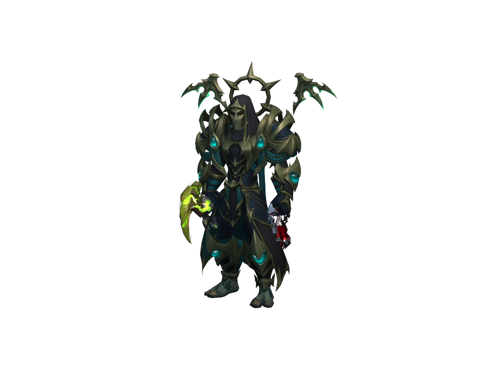 Mucusor 3D character render