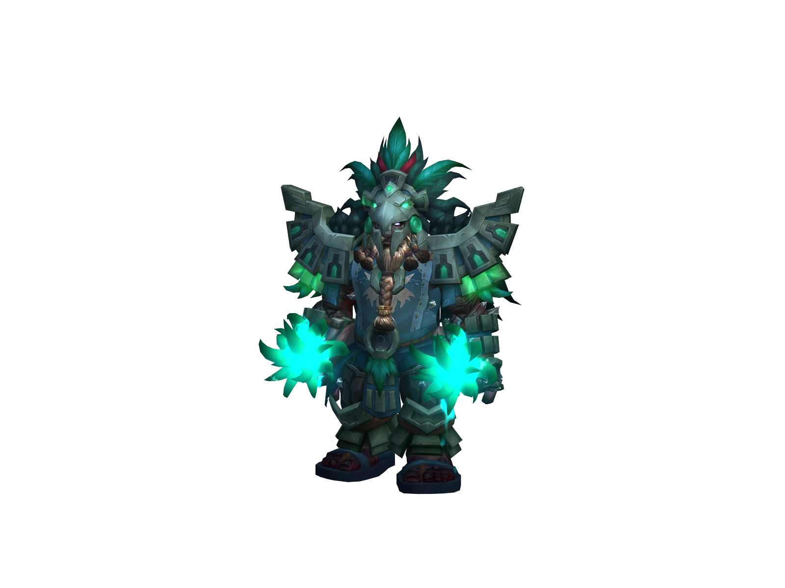 Fofow 3D character render