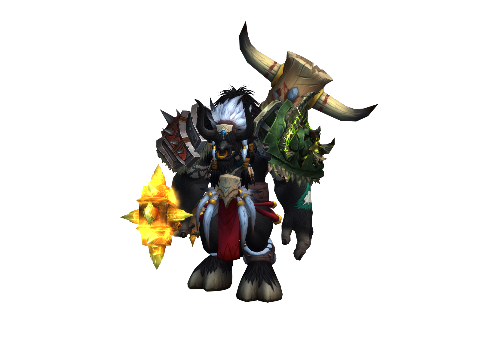 bigaxe 3D character render