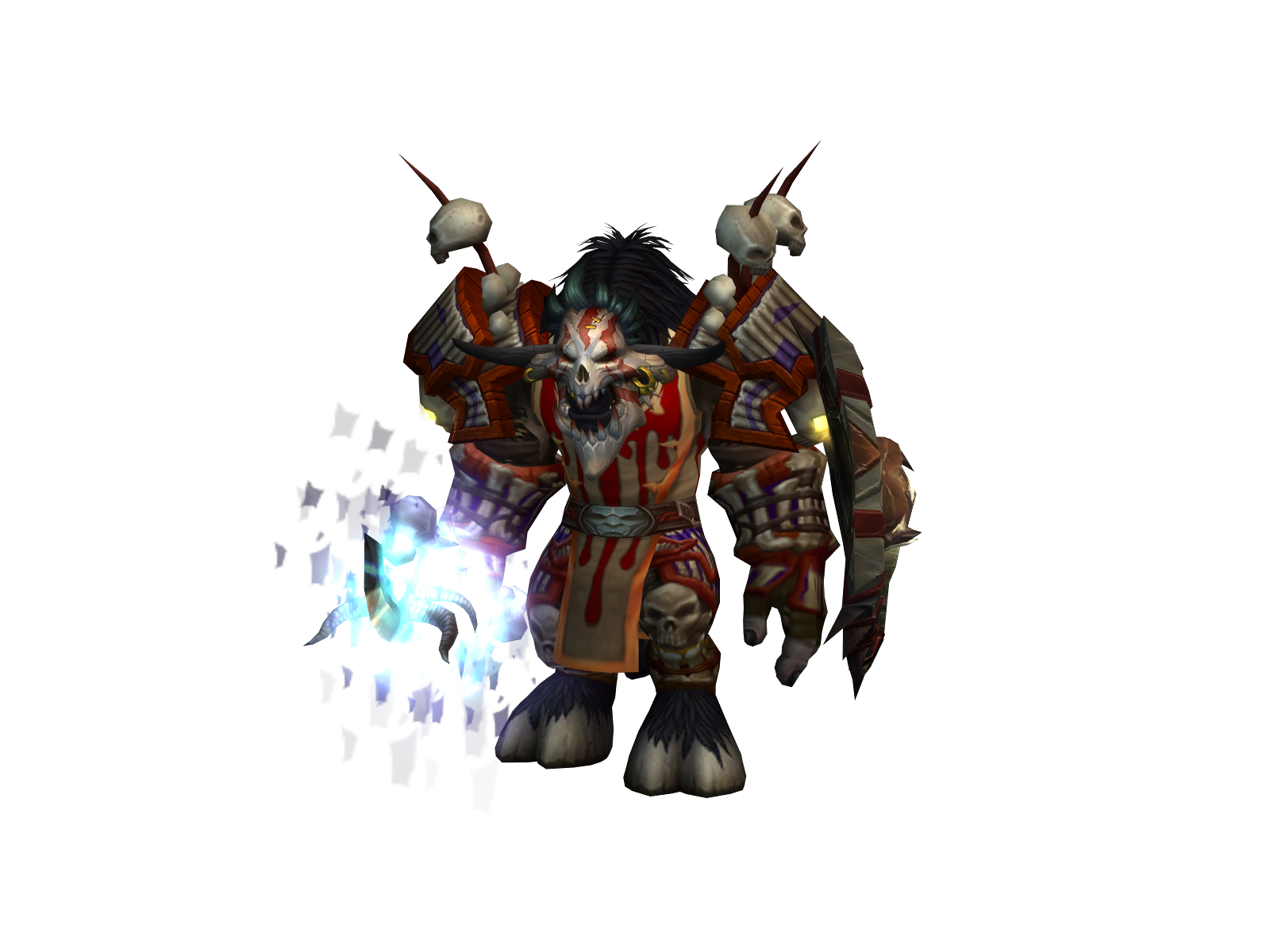 Traax 3D character render