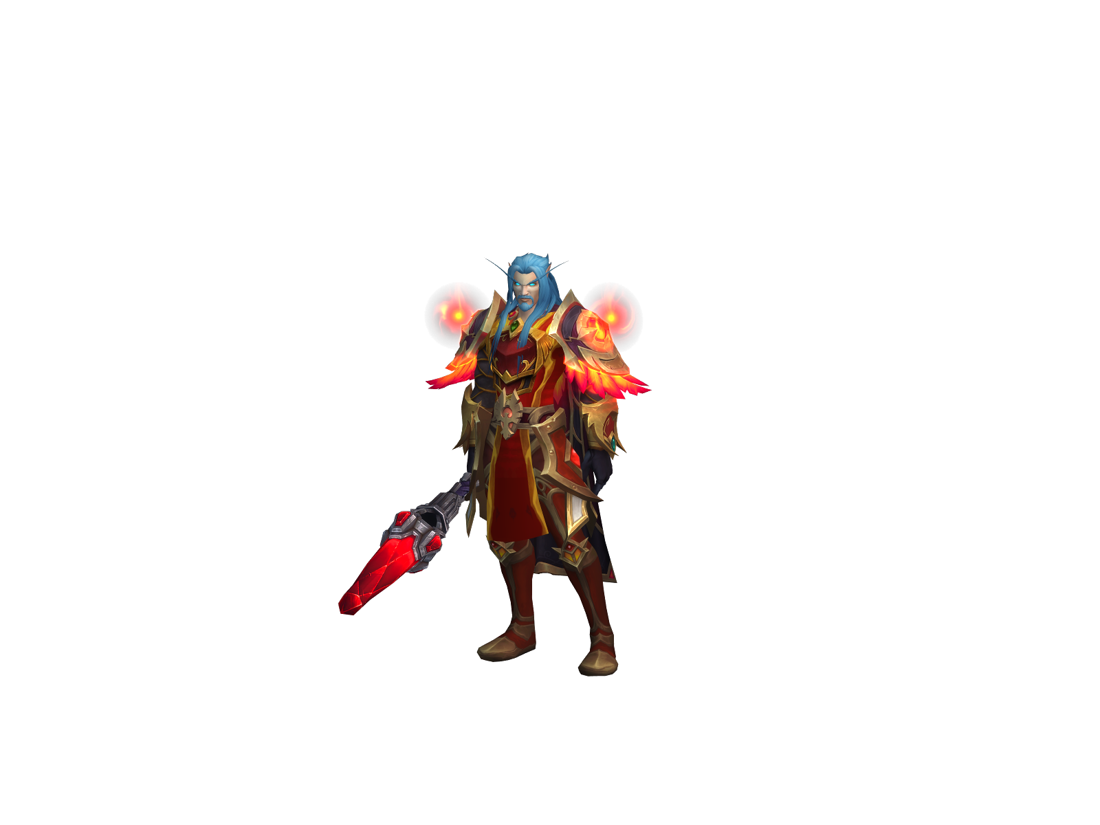 Razareth 3D character render