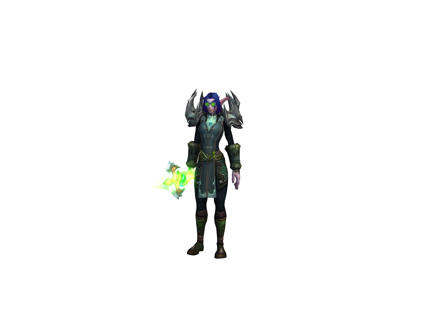 Wraithion 3D character render