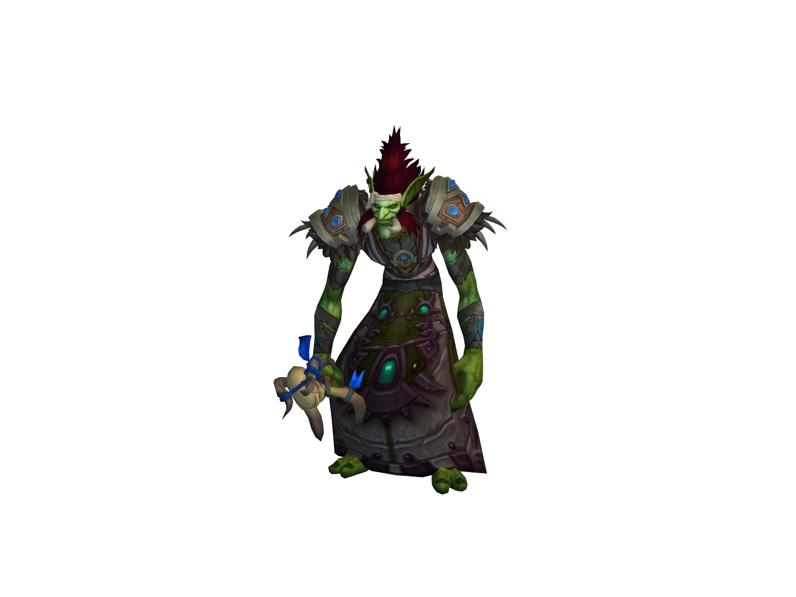 Invarras 3D character render