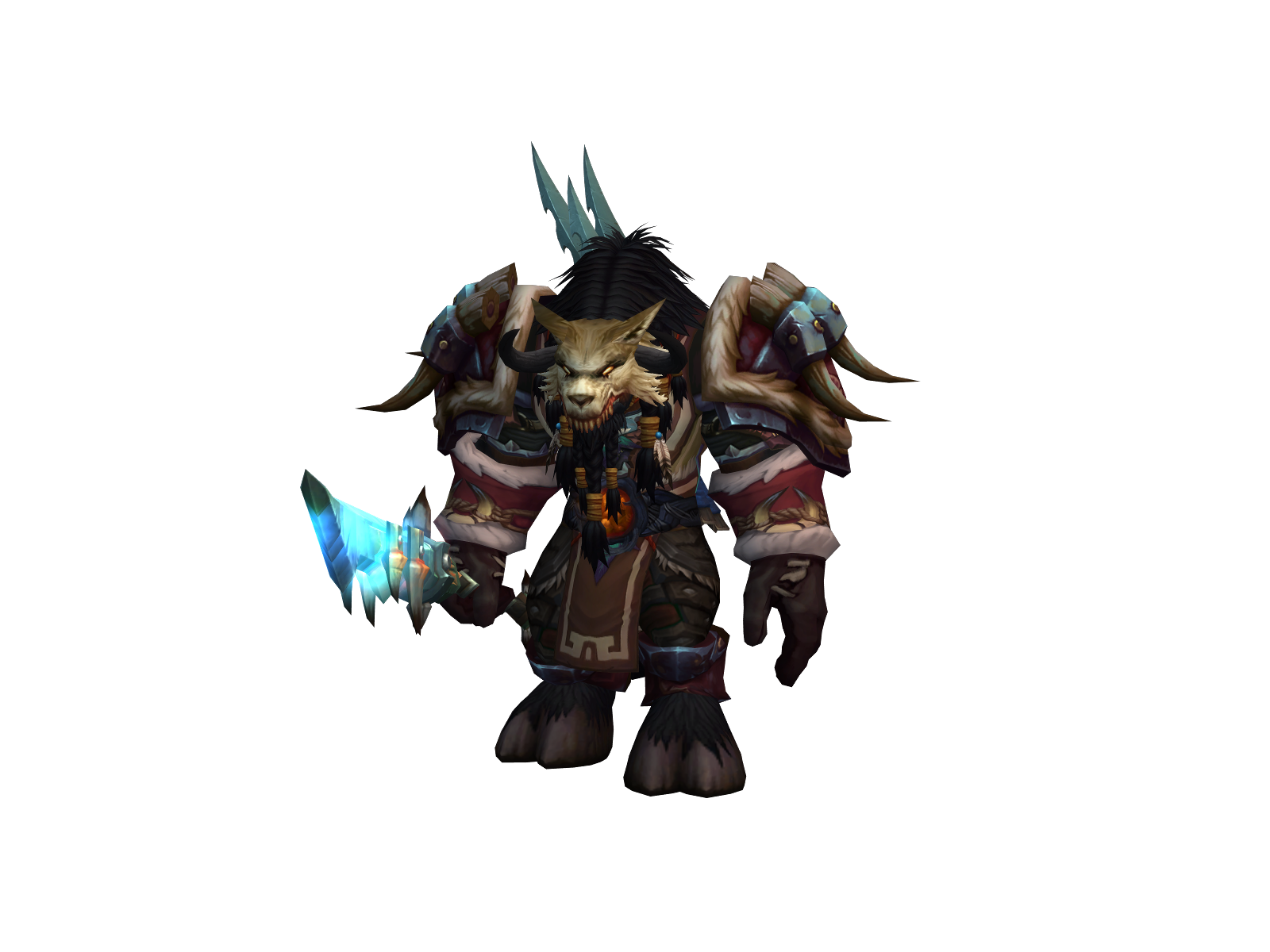 Bradavek 3D character render