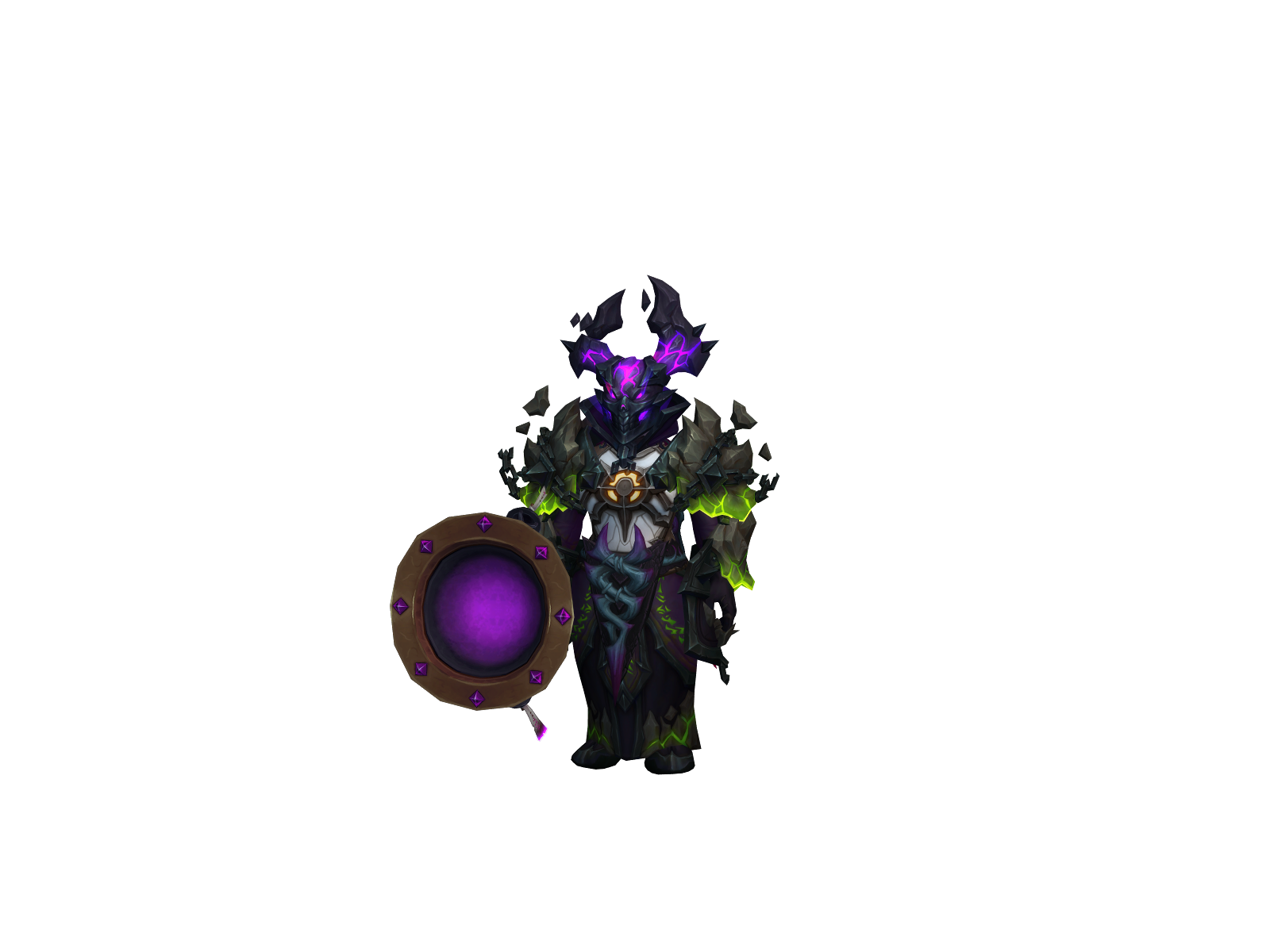 Friendlylock 3D character render