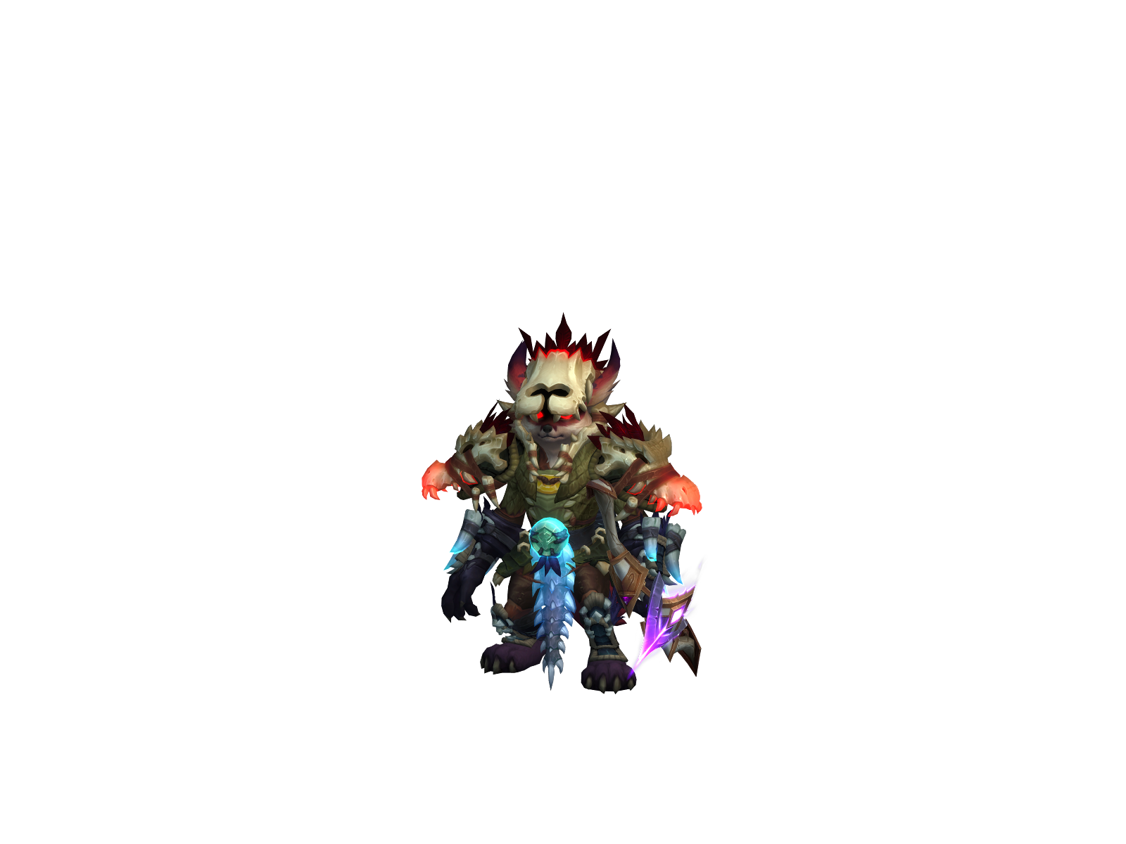 Crvenigrujan 3D character render