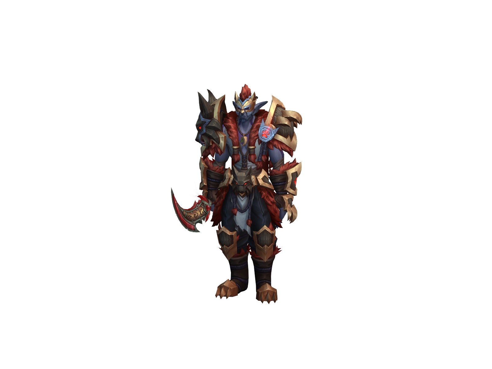 Maldiel 3D character render