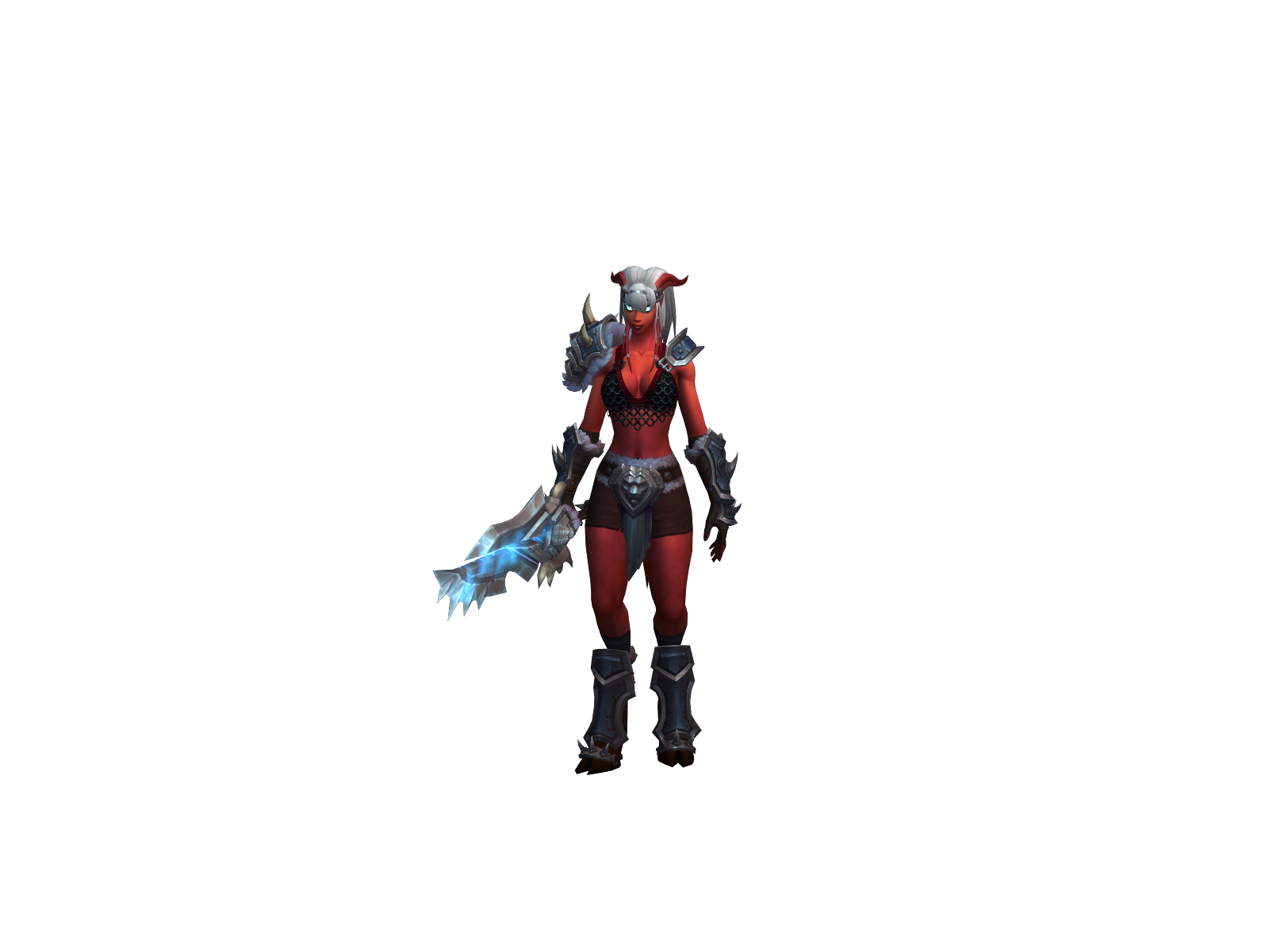 Deathcoil 3D character render