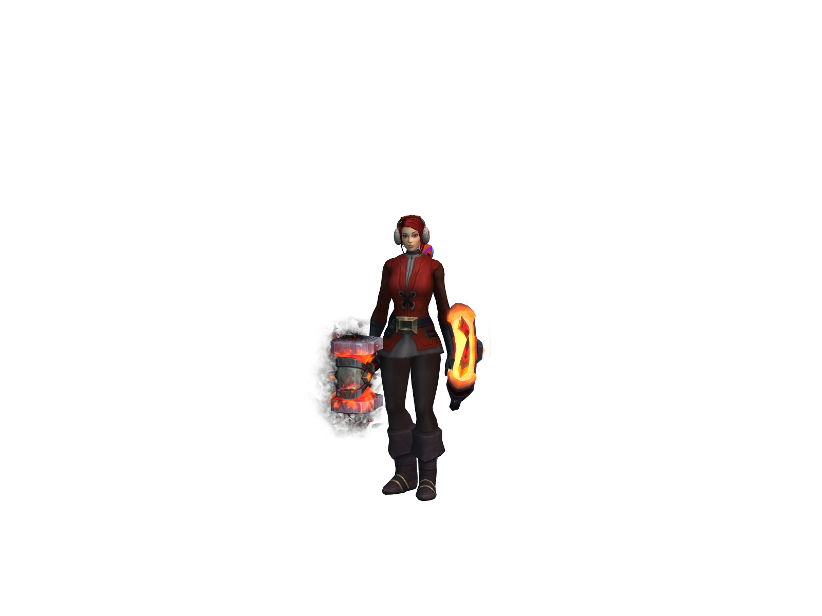 Noor 3D character render