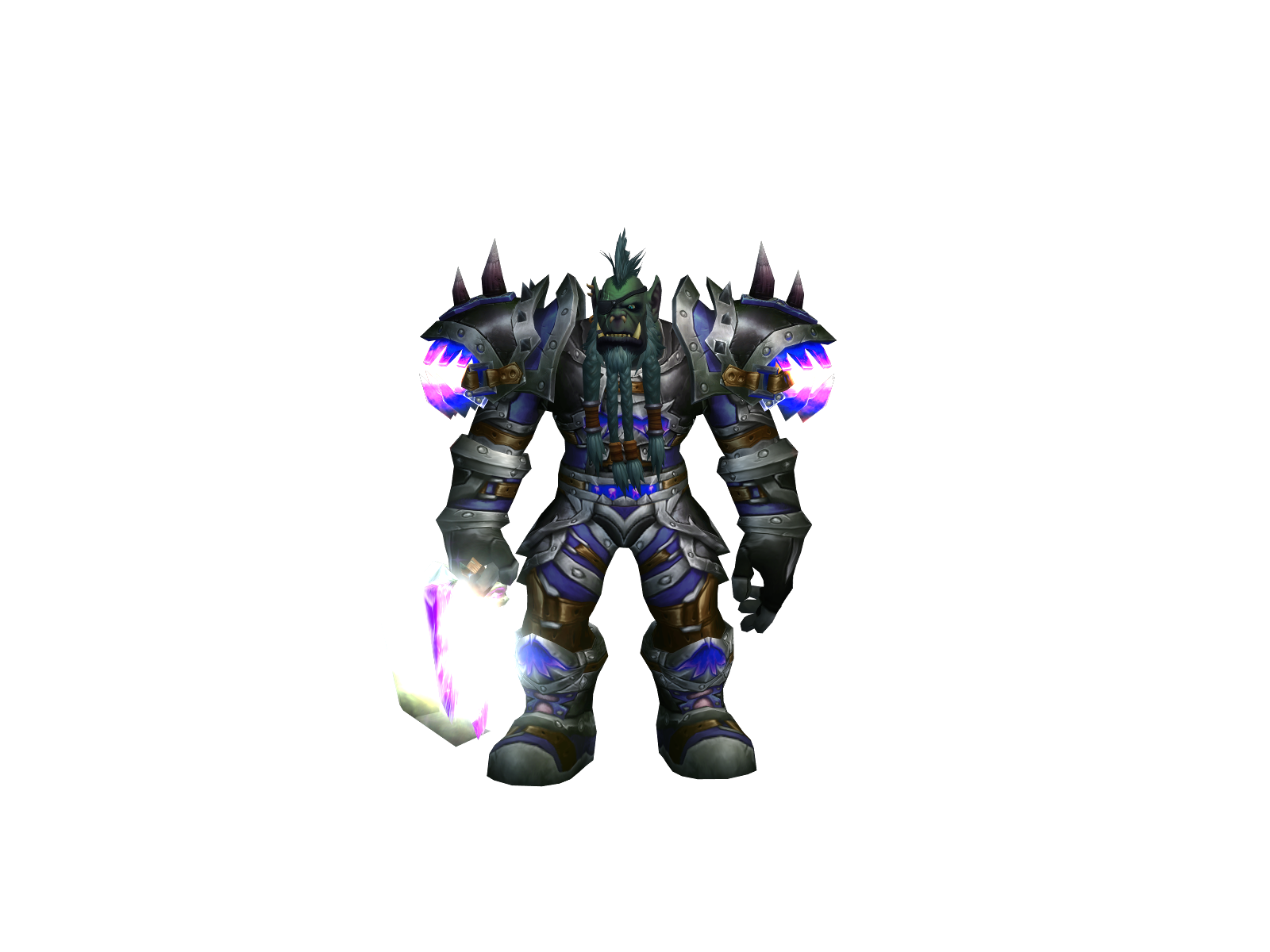Dammaka 3D character render