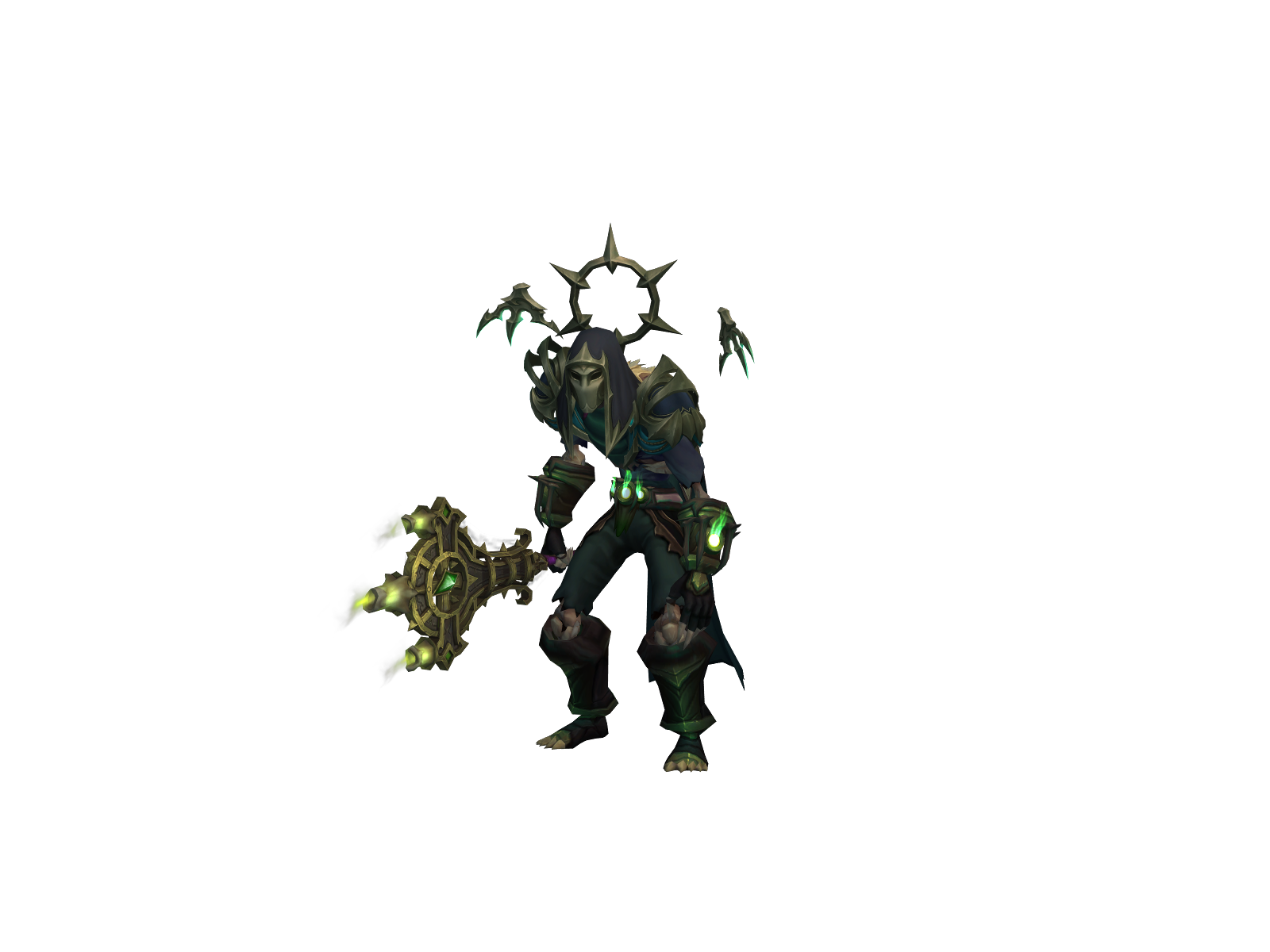 Mecolash 3D character render