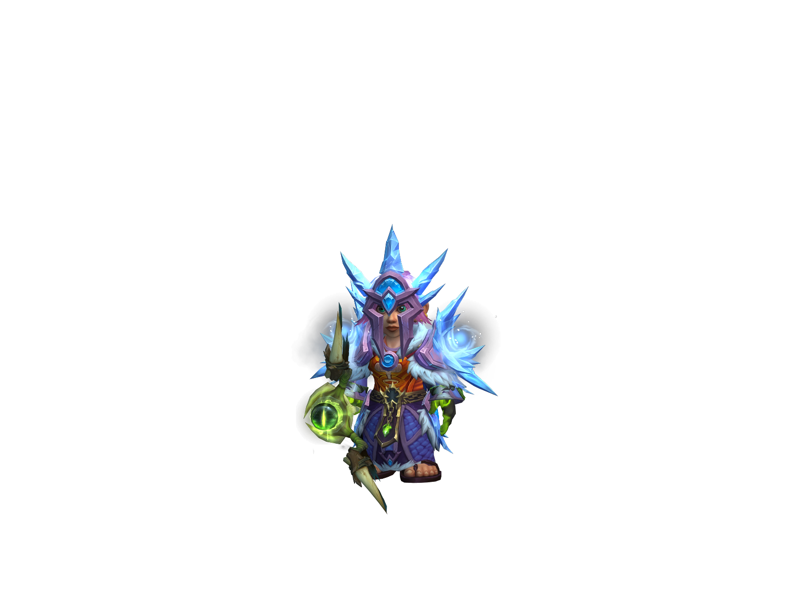 Tashke 3D character render