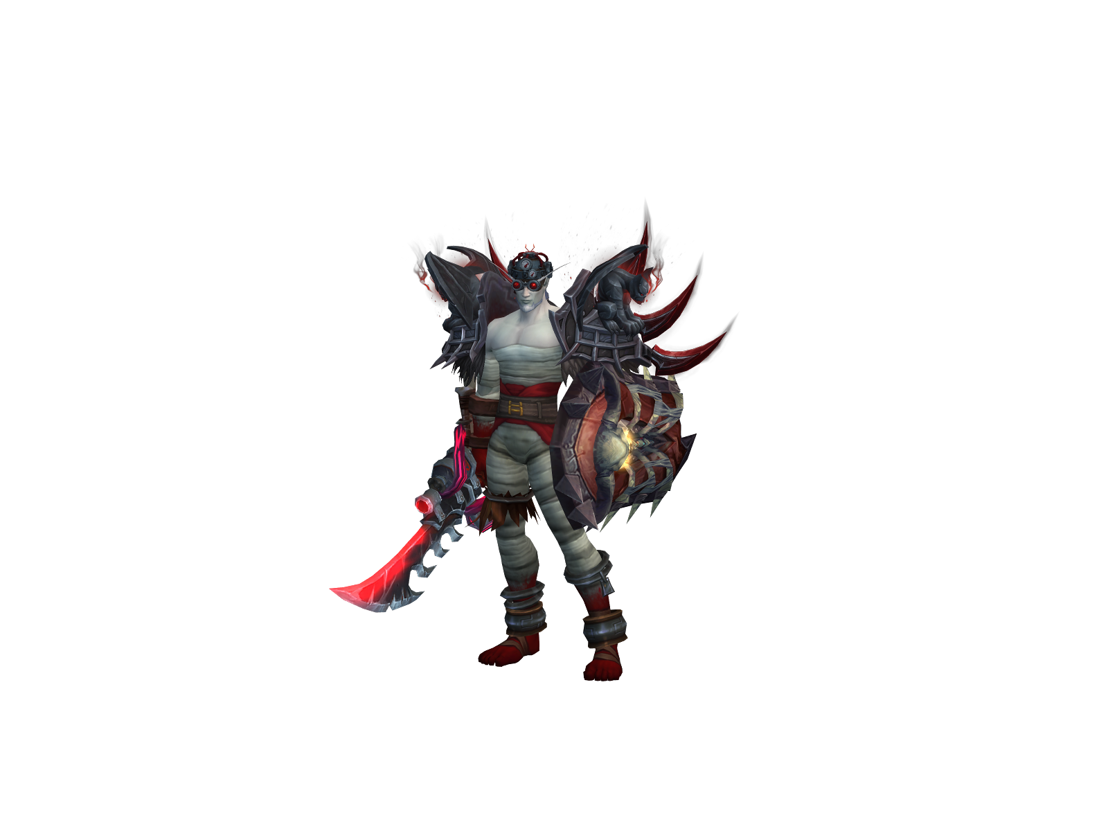 Dívíníty 3D character render