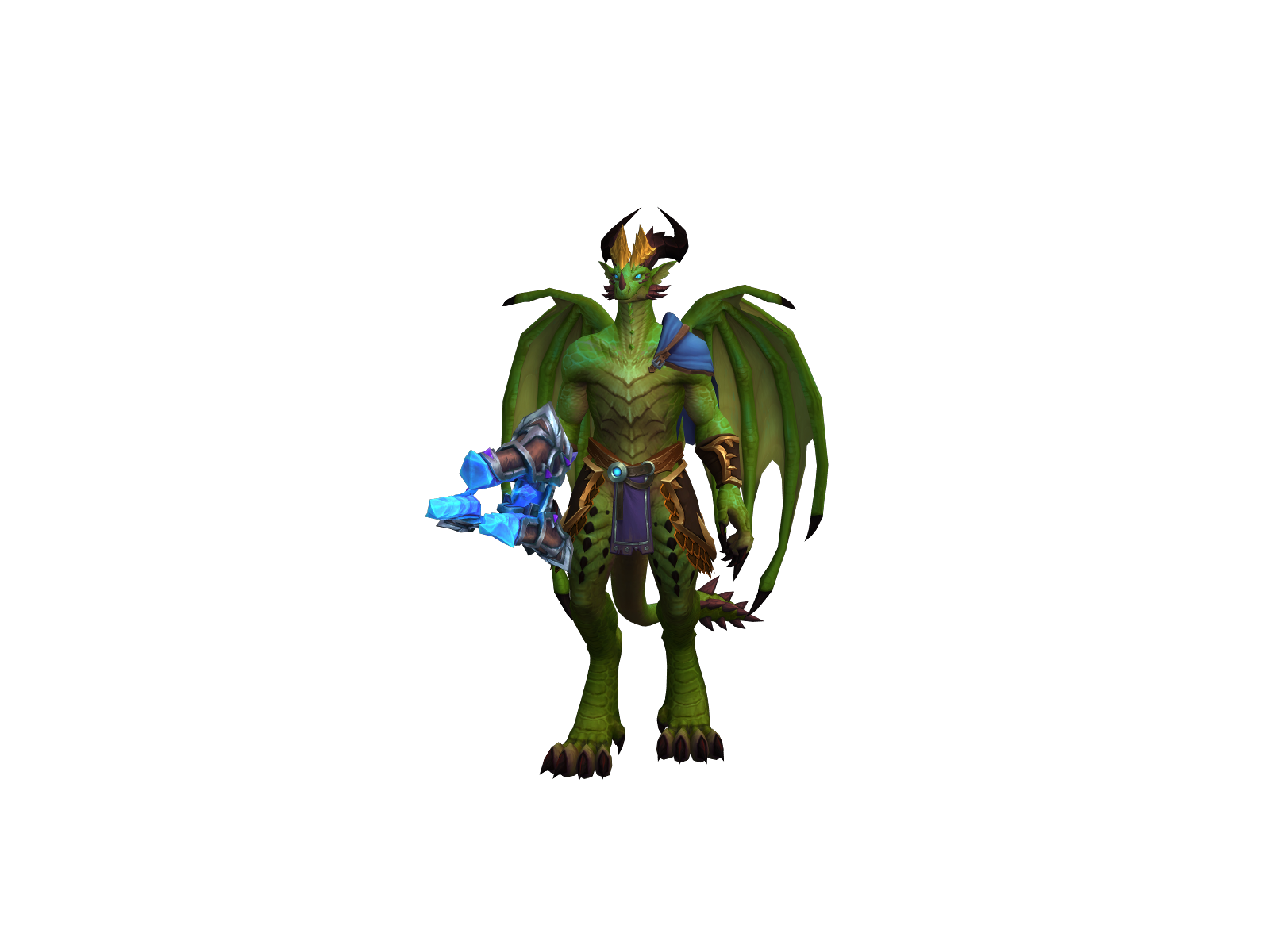 Ghlenkir 3D character render