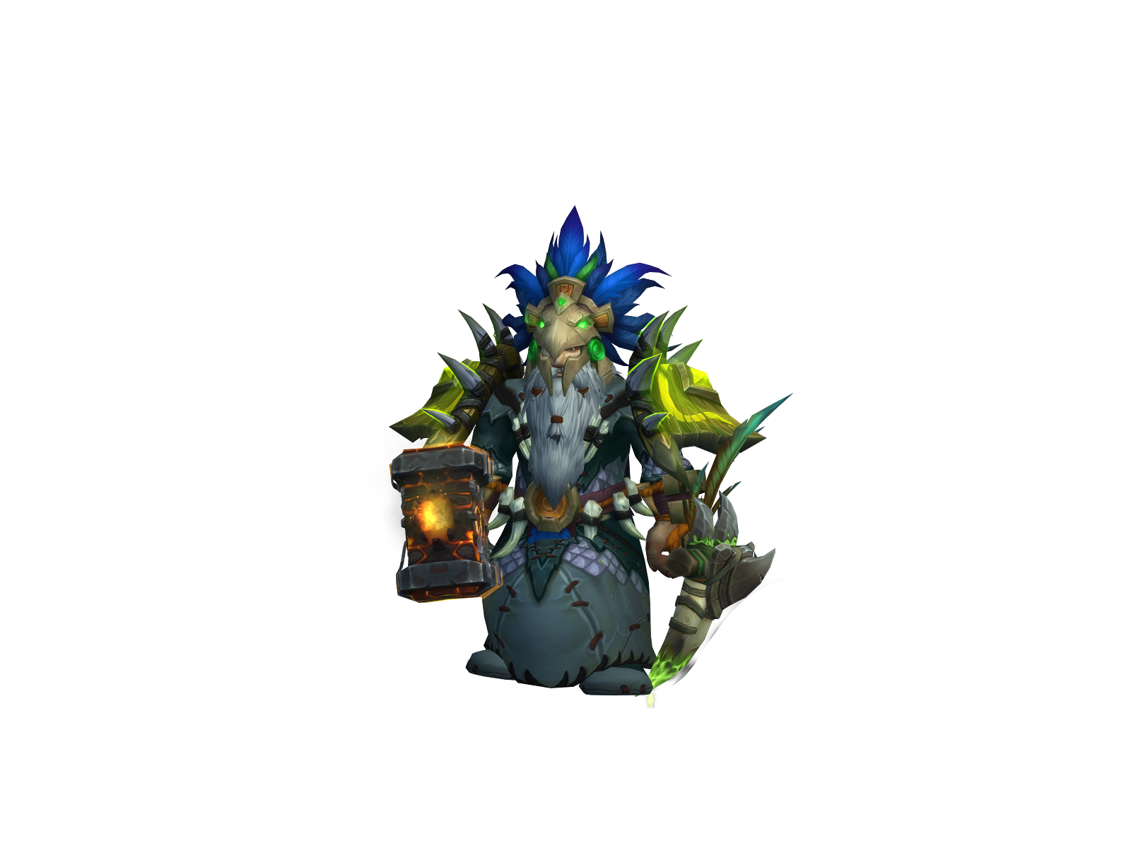 Thror 3D character render