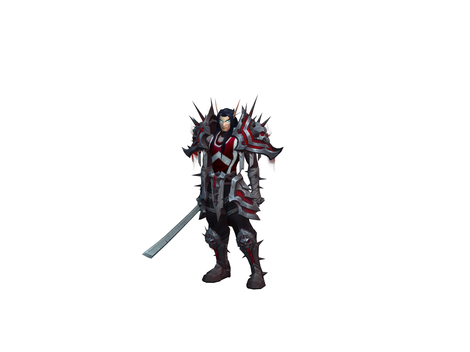 Nagroz 3D character render