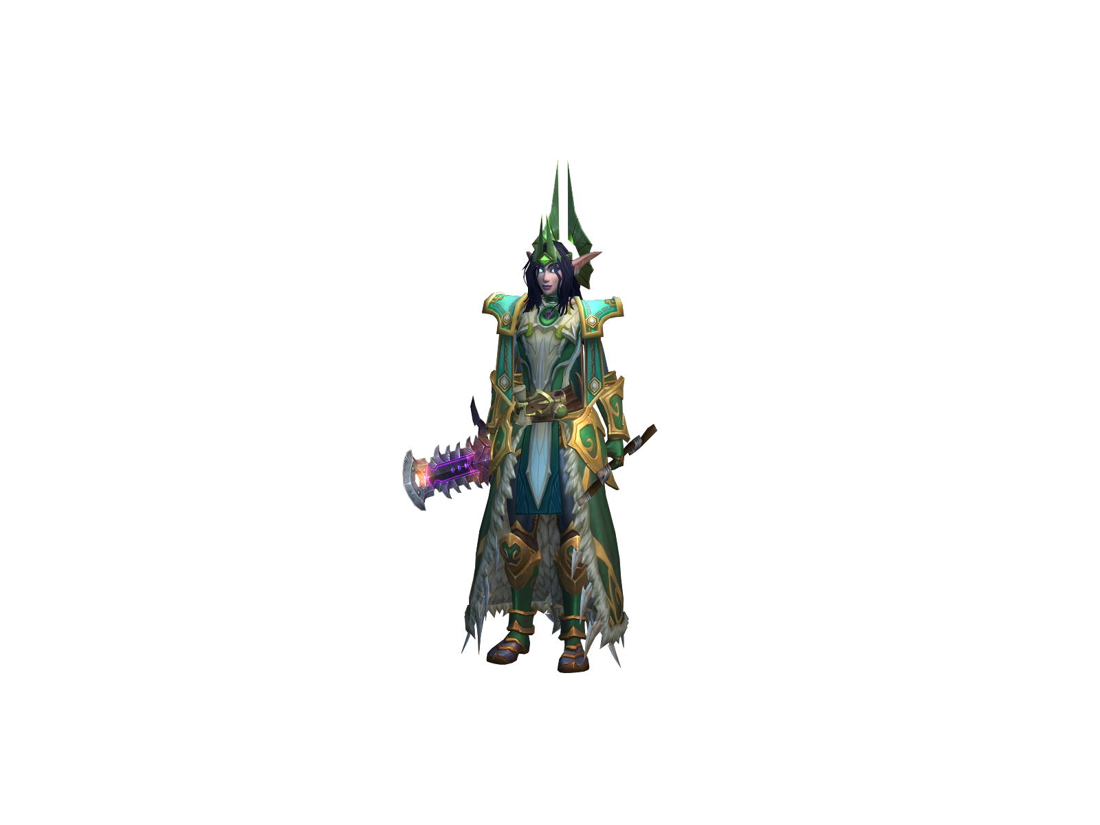 Aelryssa 3D character render