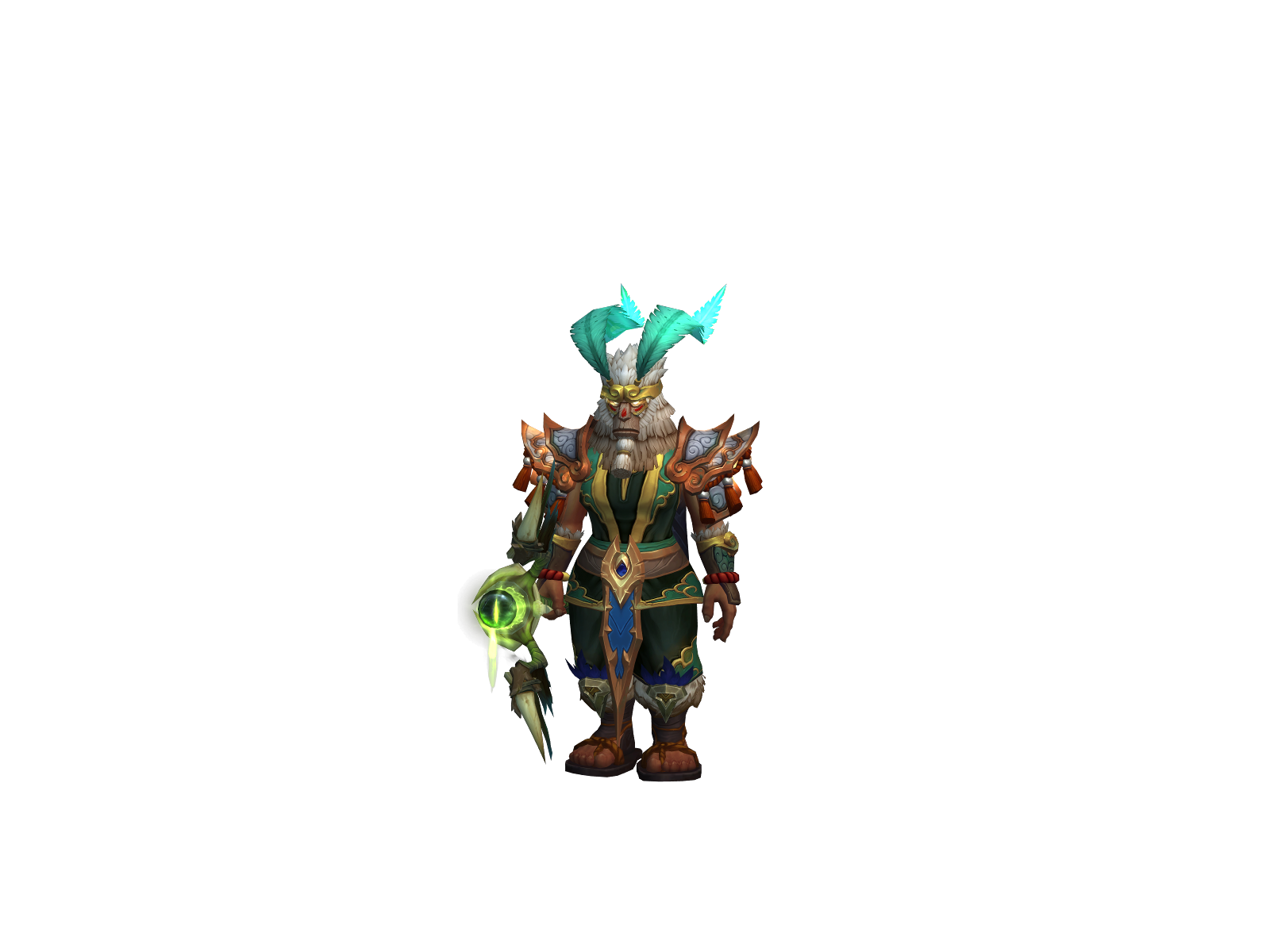 Monkfriend 3D character render