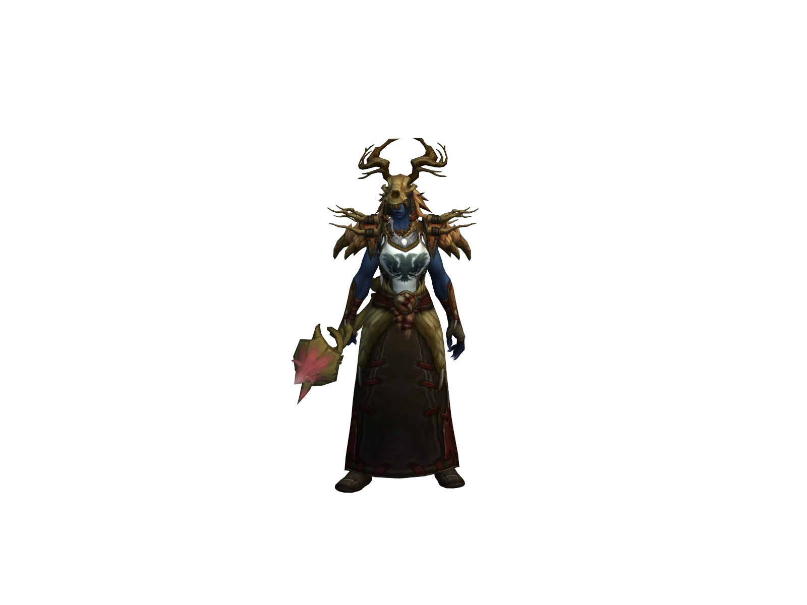 Brunhilda 3D character render