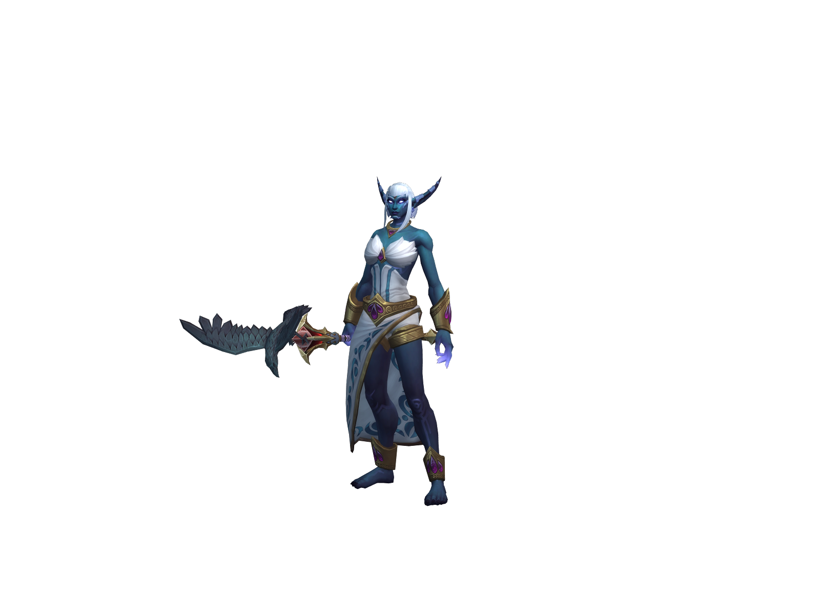 Valkyrah 3D character render