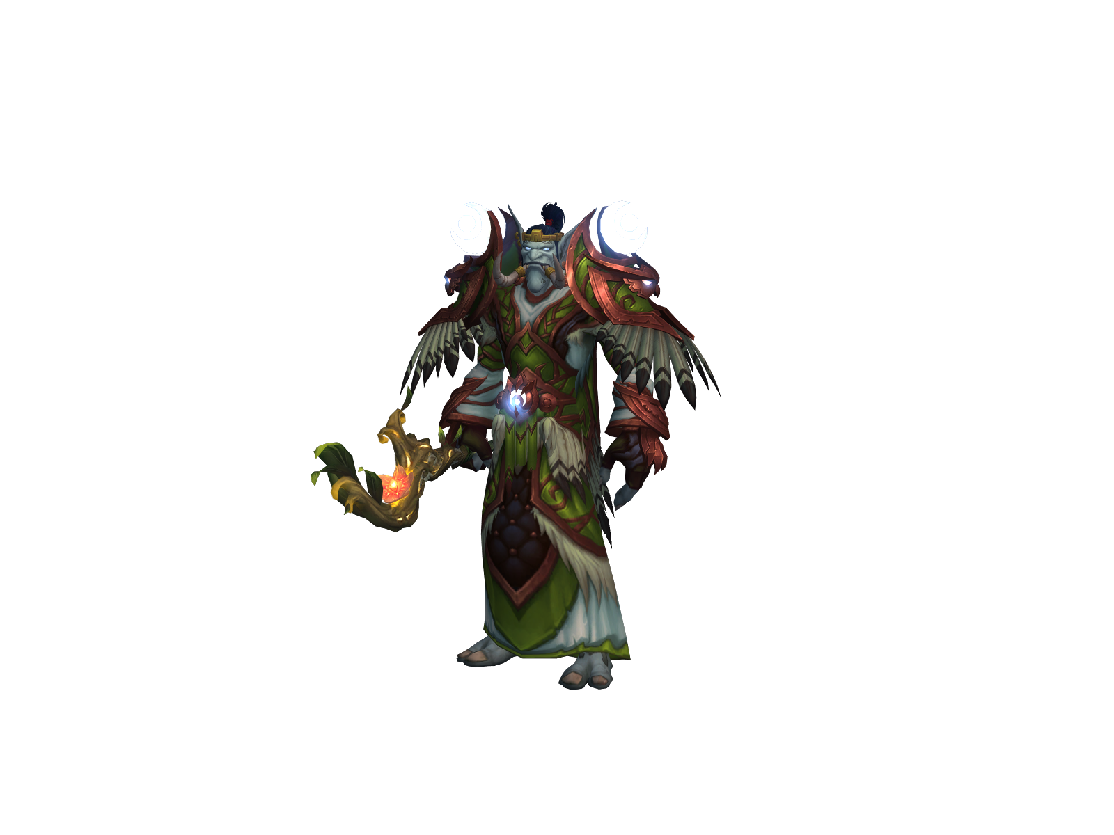 Fewscroll 3D character render